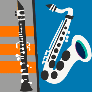 clarinet and alto saxophone sheet music