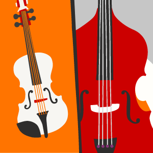 Violin-Bass Duet Sheet Music