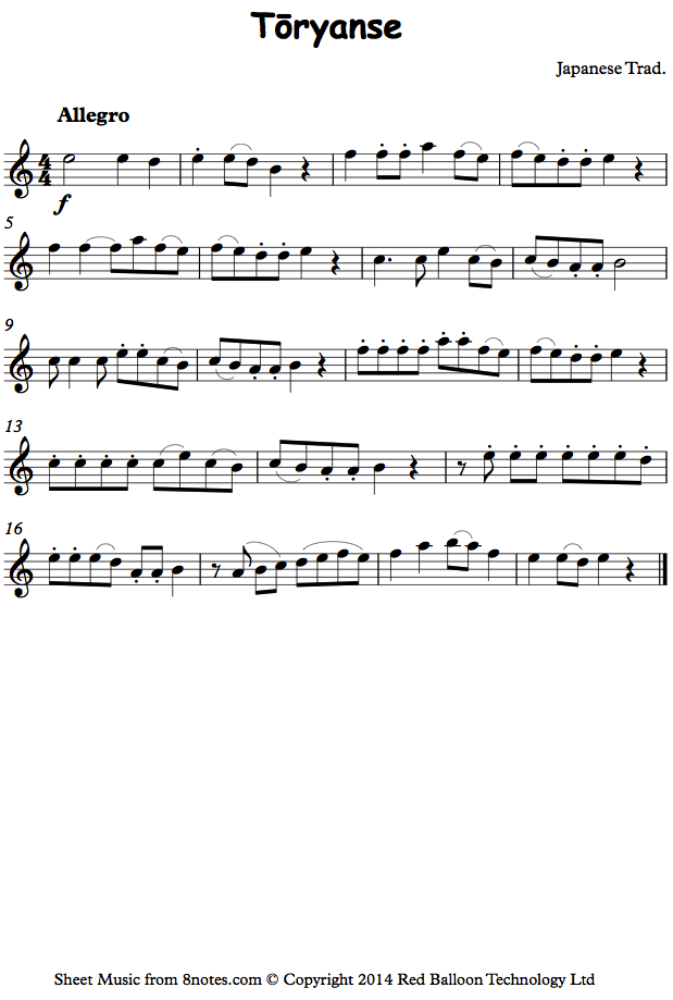 Japanese Flute Sheet Music Hot Sex Picture 