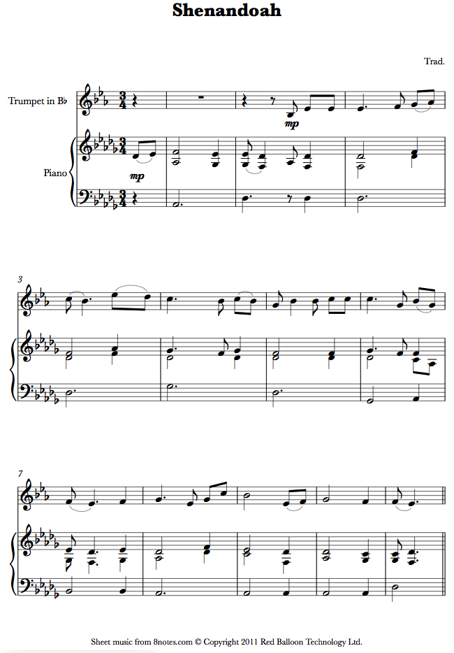 shenandoah-sheet-music-for-trumpet-8notes