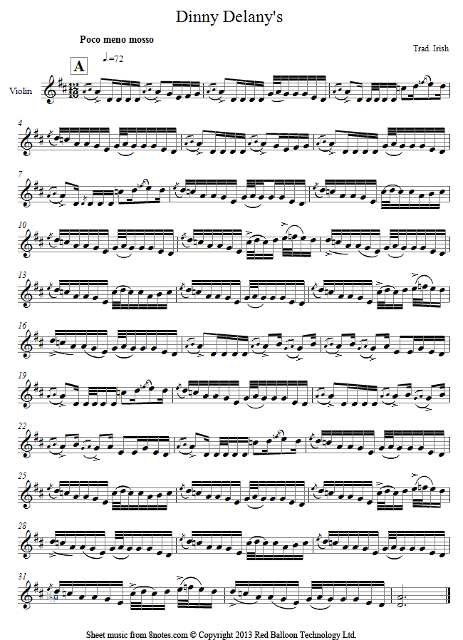 dinny-delaneys-traditional-irish-sheet-music-for-violin-8notes