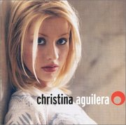 Aguilera on the cover of her 1999 debut album, Christina Aguilera.