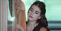 Harpist Serafina Jaffe