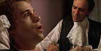 Mozart and Salieri as depitcted in the film Amadeus