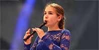 Renowned recorder player Lucie Horsch