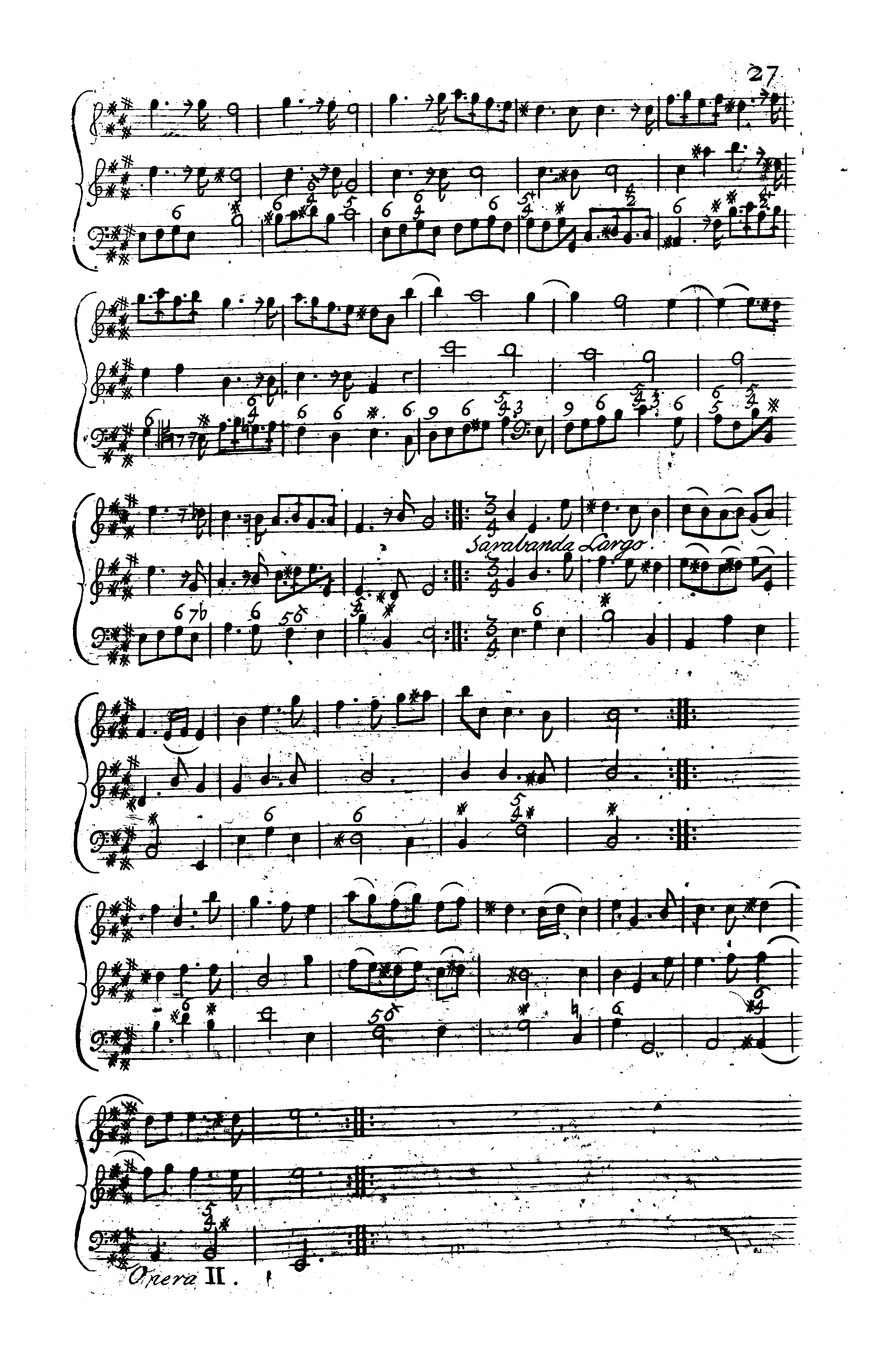 Corelli, A. - Trio Sonata in E major, Op.2 No.10 Sheet music for 2 ...