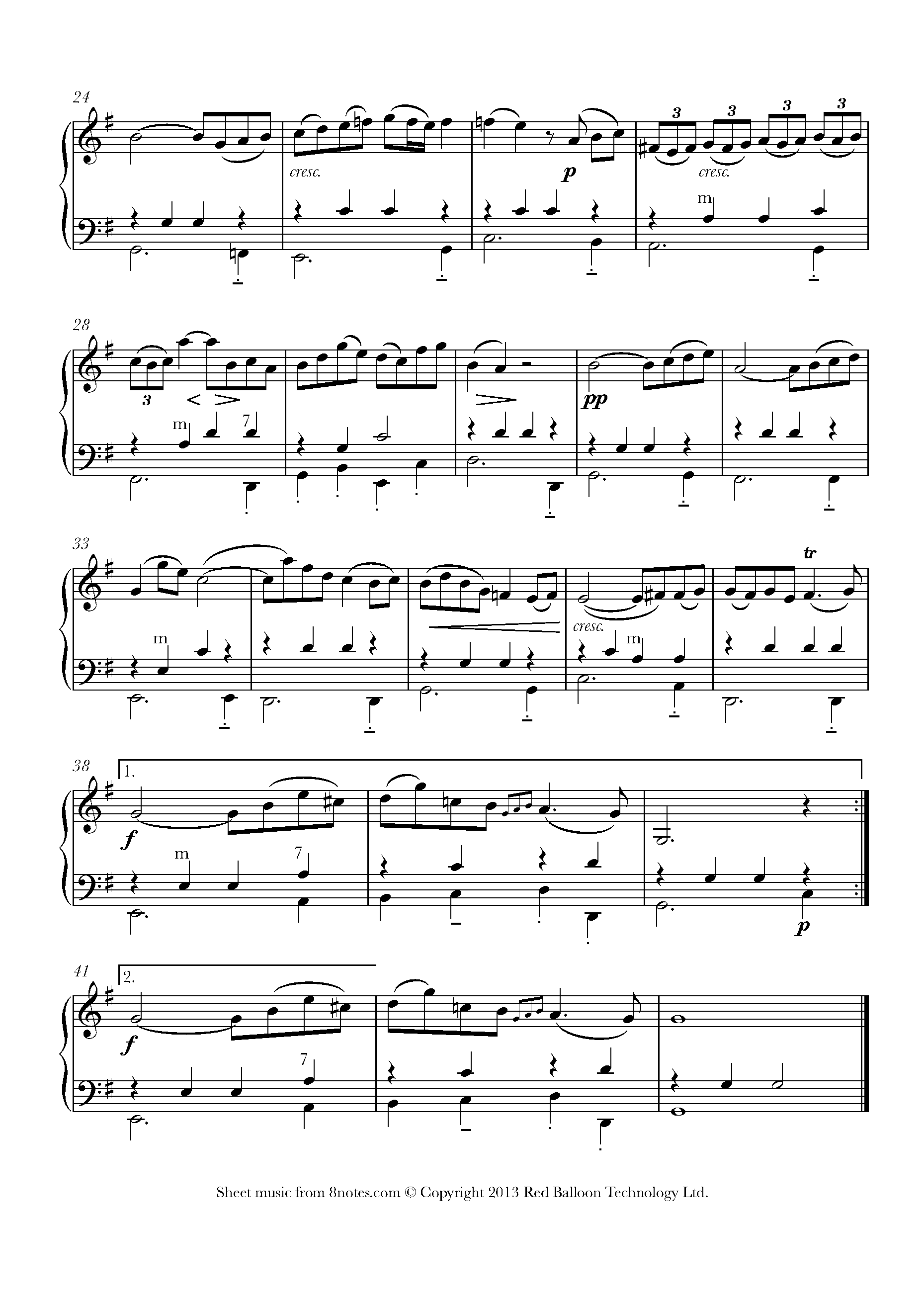 Bach - Arioso from Cantata BWV 156 Sheet music for Accordion - 8notes.com