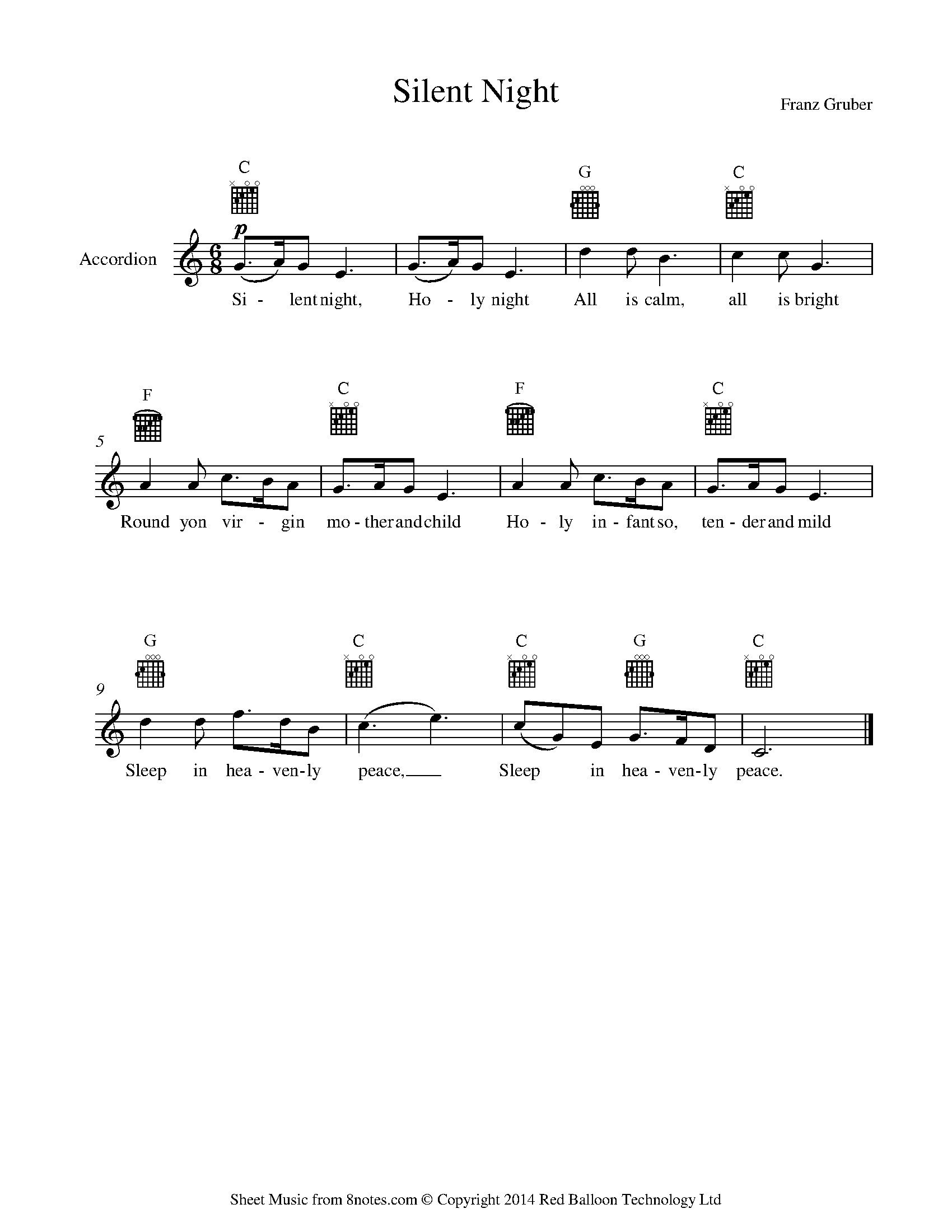 silent-night-sheet-music-for-accordion-8notes