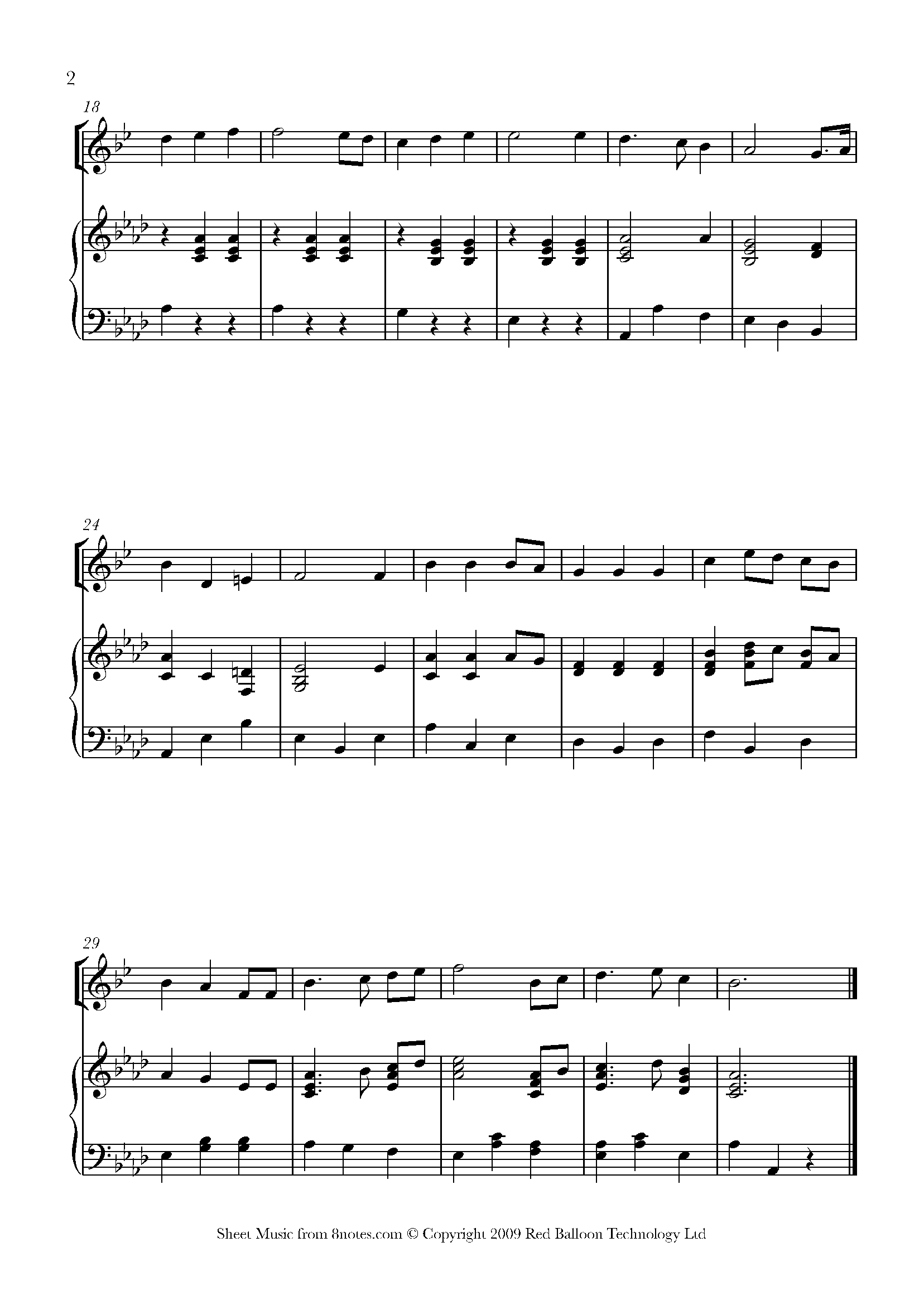 The Star Spangled Banner Sheet music for Baritone Horn - 8notes.com