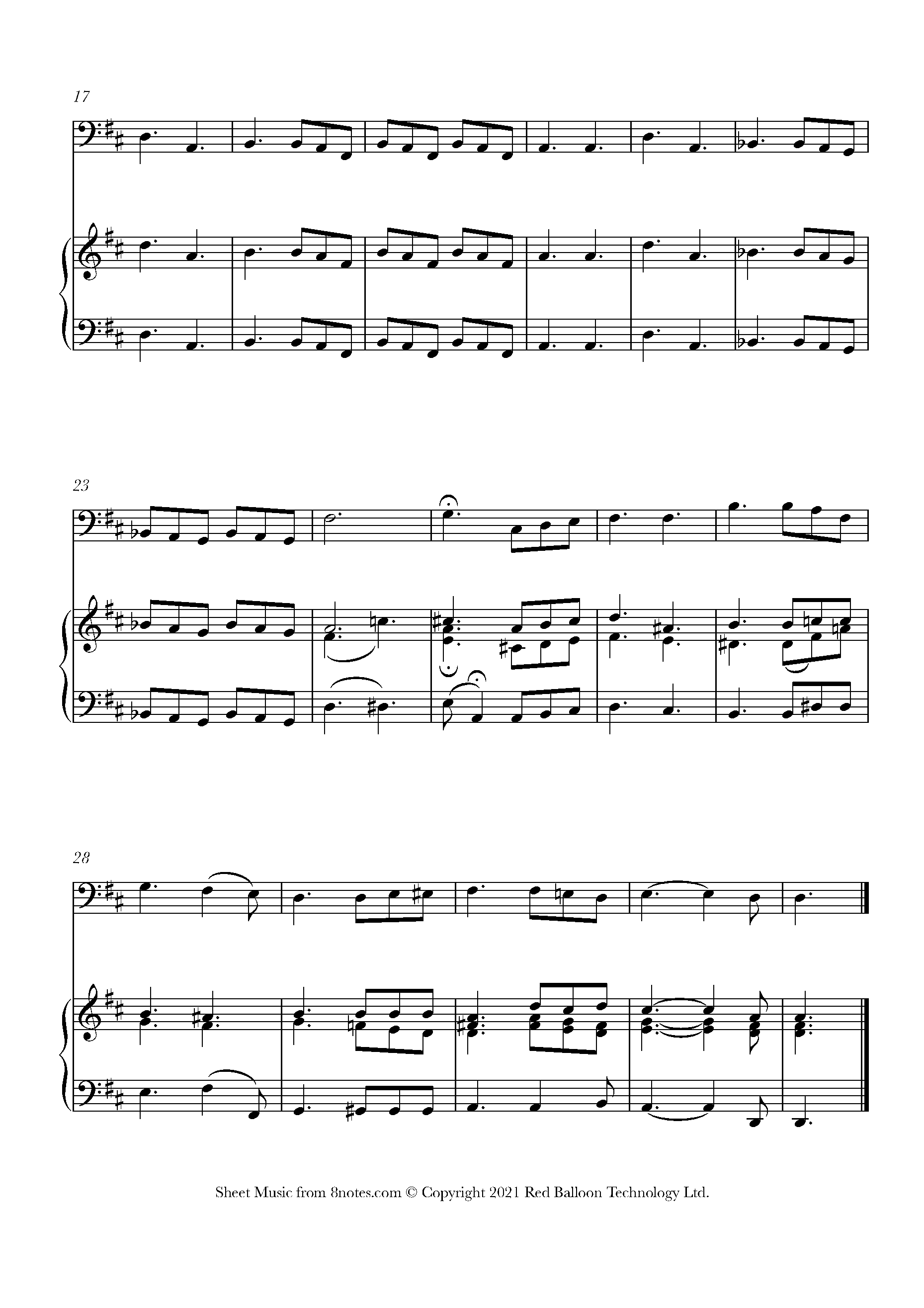 Johnson - Lift Every Voice and Sing Sheet music for Cello - 8notes.com