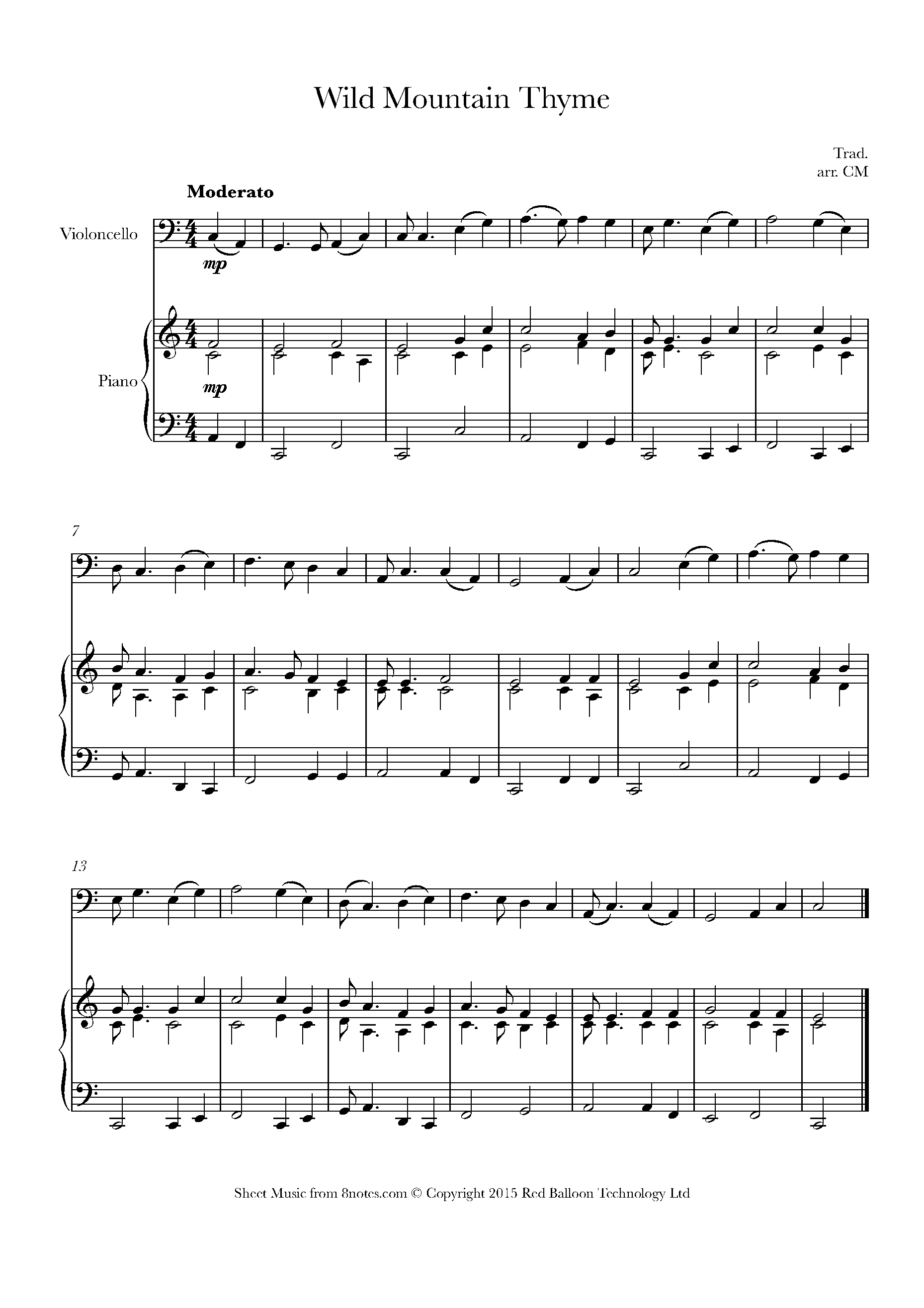 wild-mountain-thyme-sheet-music-for-cello-8notes