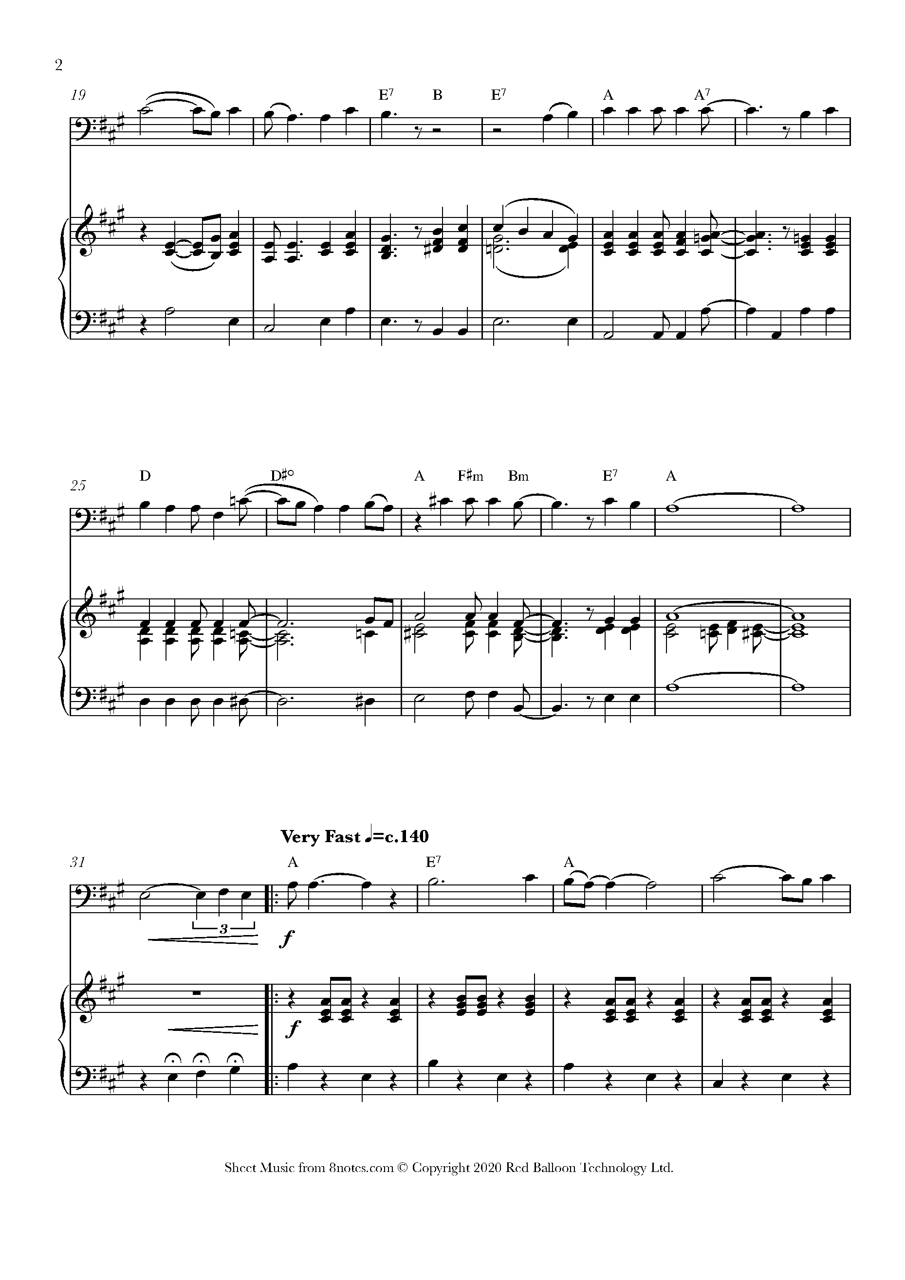 Oh, Freedom Sheet music for Cello - 8notes.com