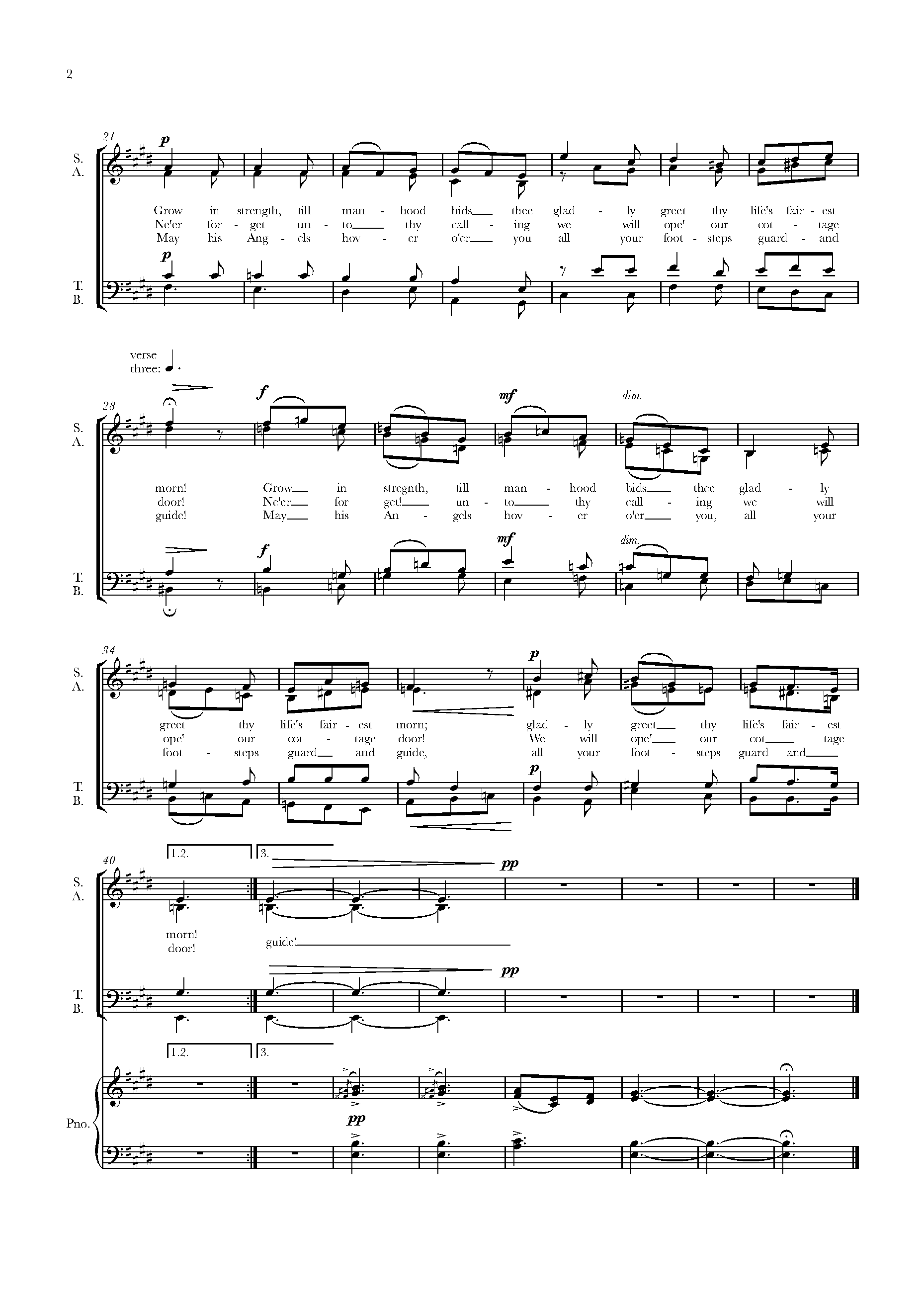 Berlioz, Hector - The Shepherds Farewell Sheet music for Choir - 8notes.com