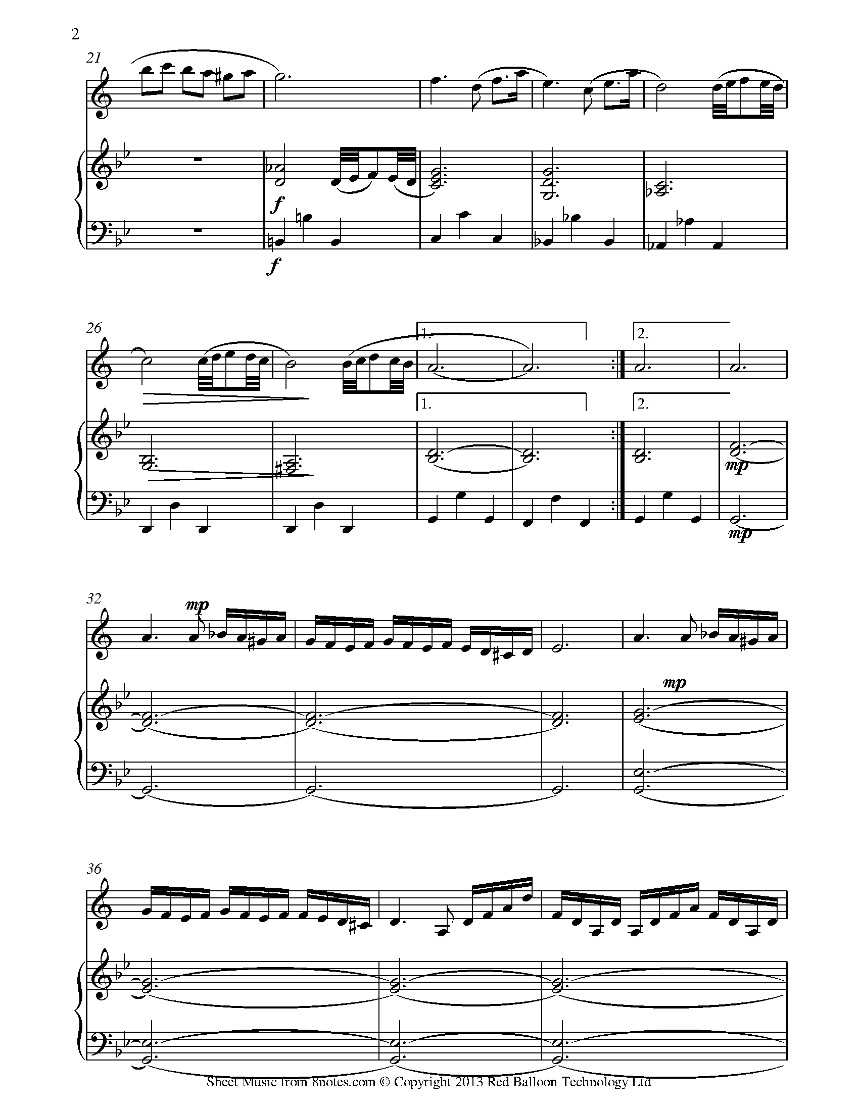 Albinoni - Adagio Sheet music for Clarinet - 8notes.com