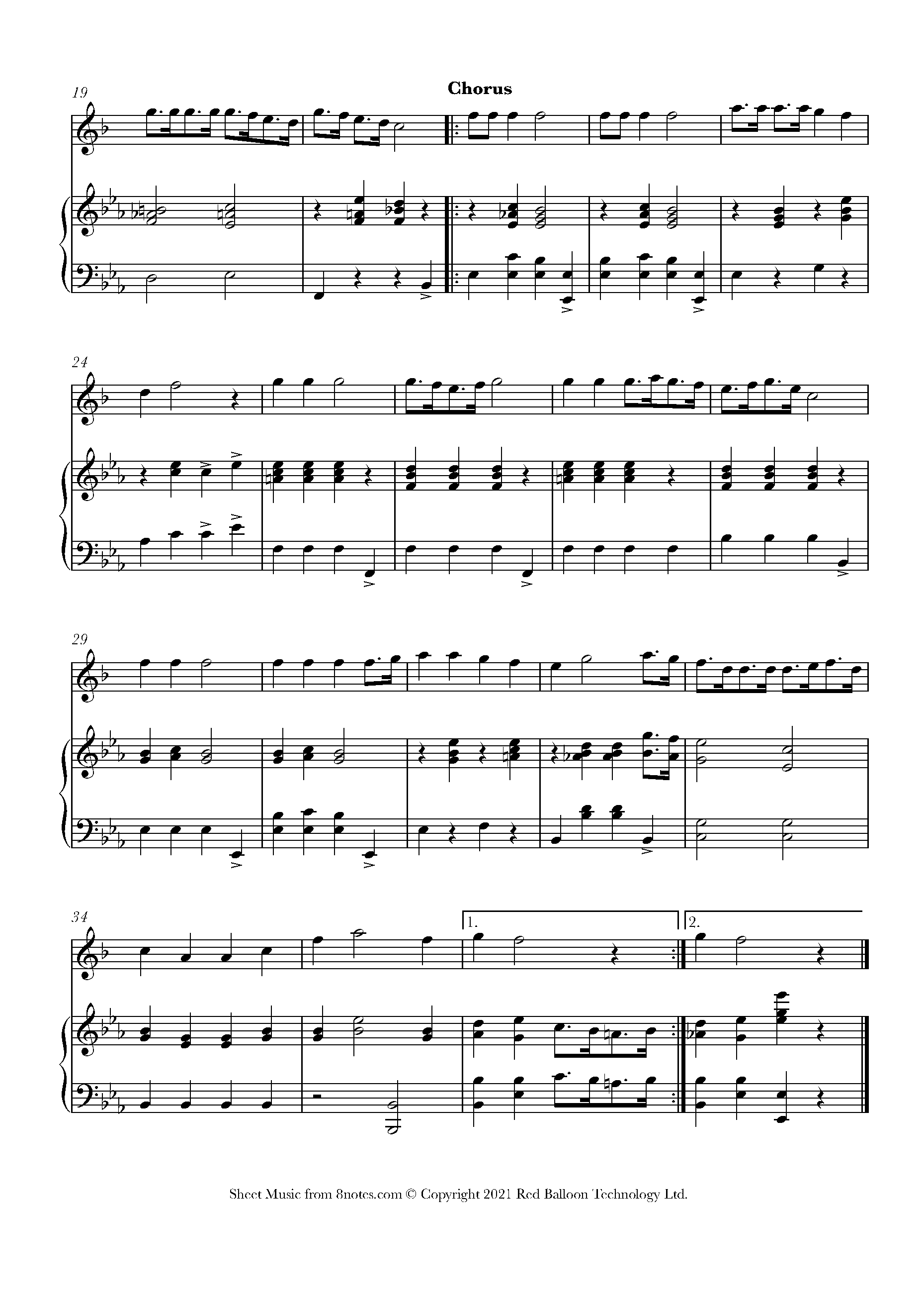 Collins - Any Old Iron? Sheet music for Clarinet - 8notes.com