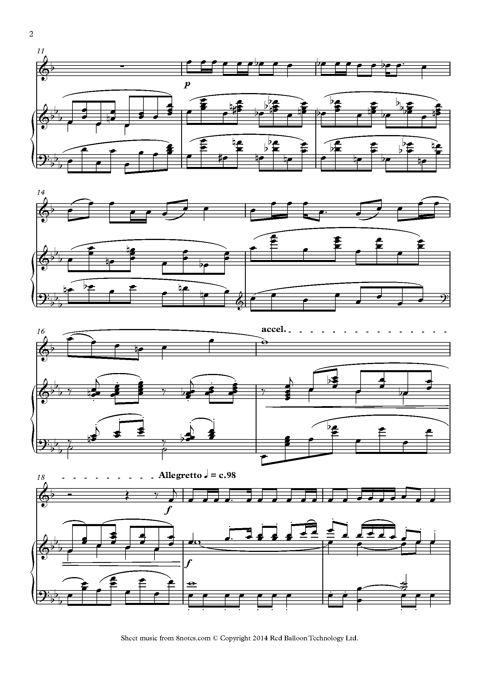 Katie Moss - The Floral Dance Sheet music for Clarinet - 8notes.com