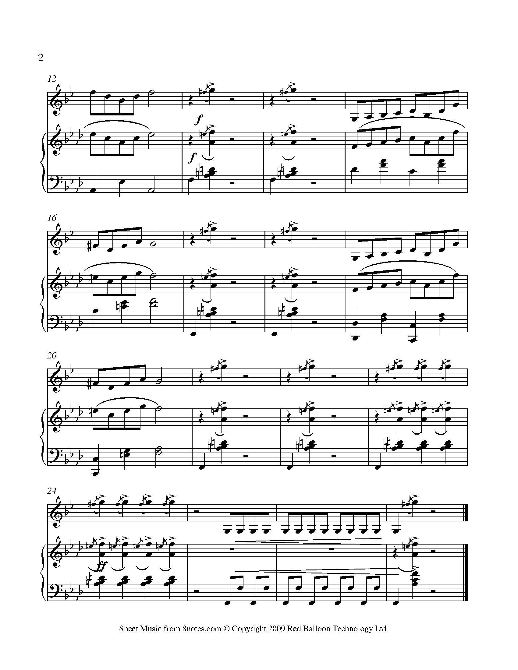 Grieg - In the Hall of the Mountain King Sheet music for Clarinet ...