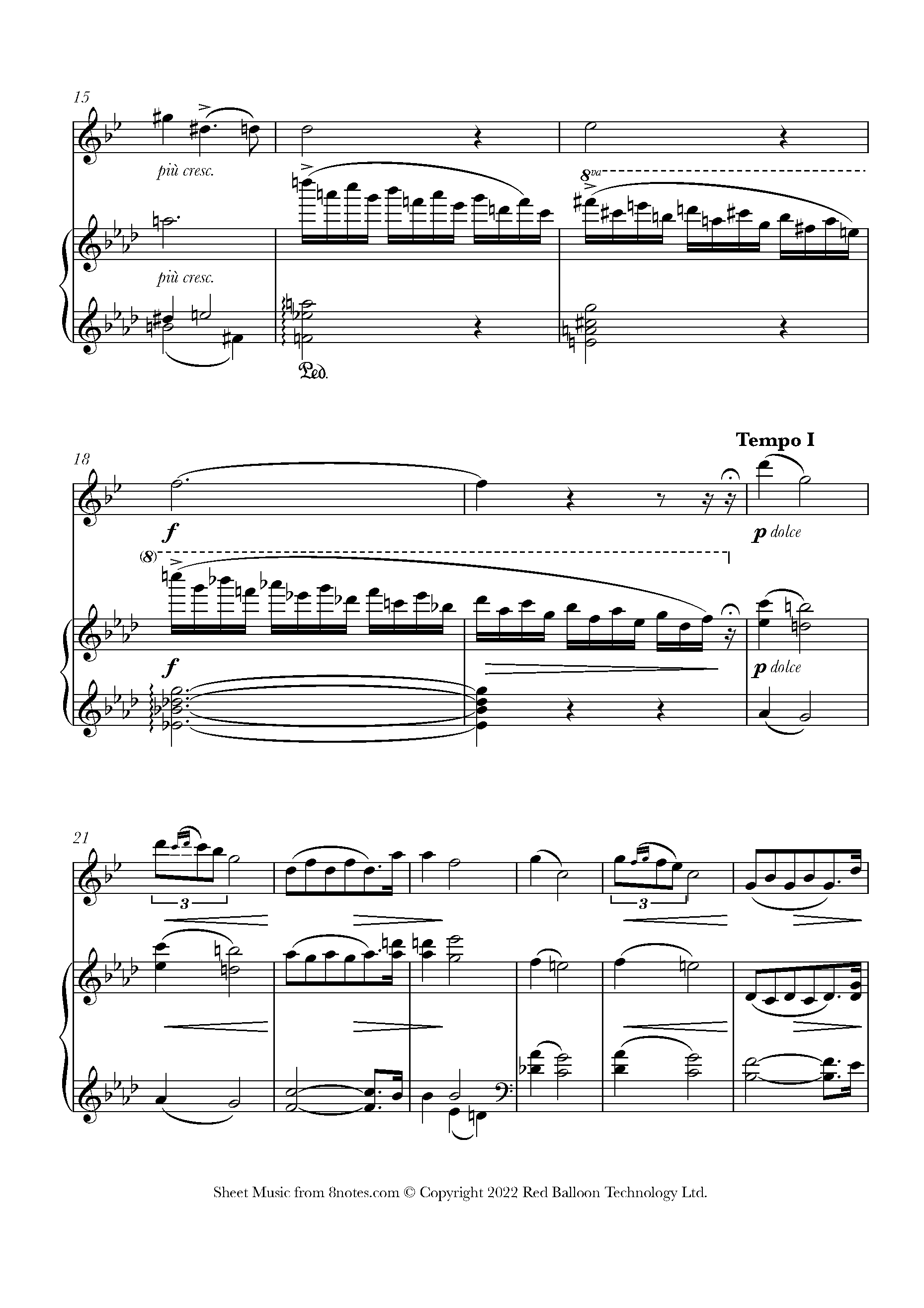 Grieg - Sommerabend (Summer's Evening), Lyric Pieces, Op.71 No.2 Sheet ...