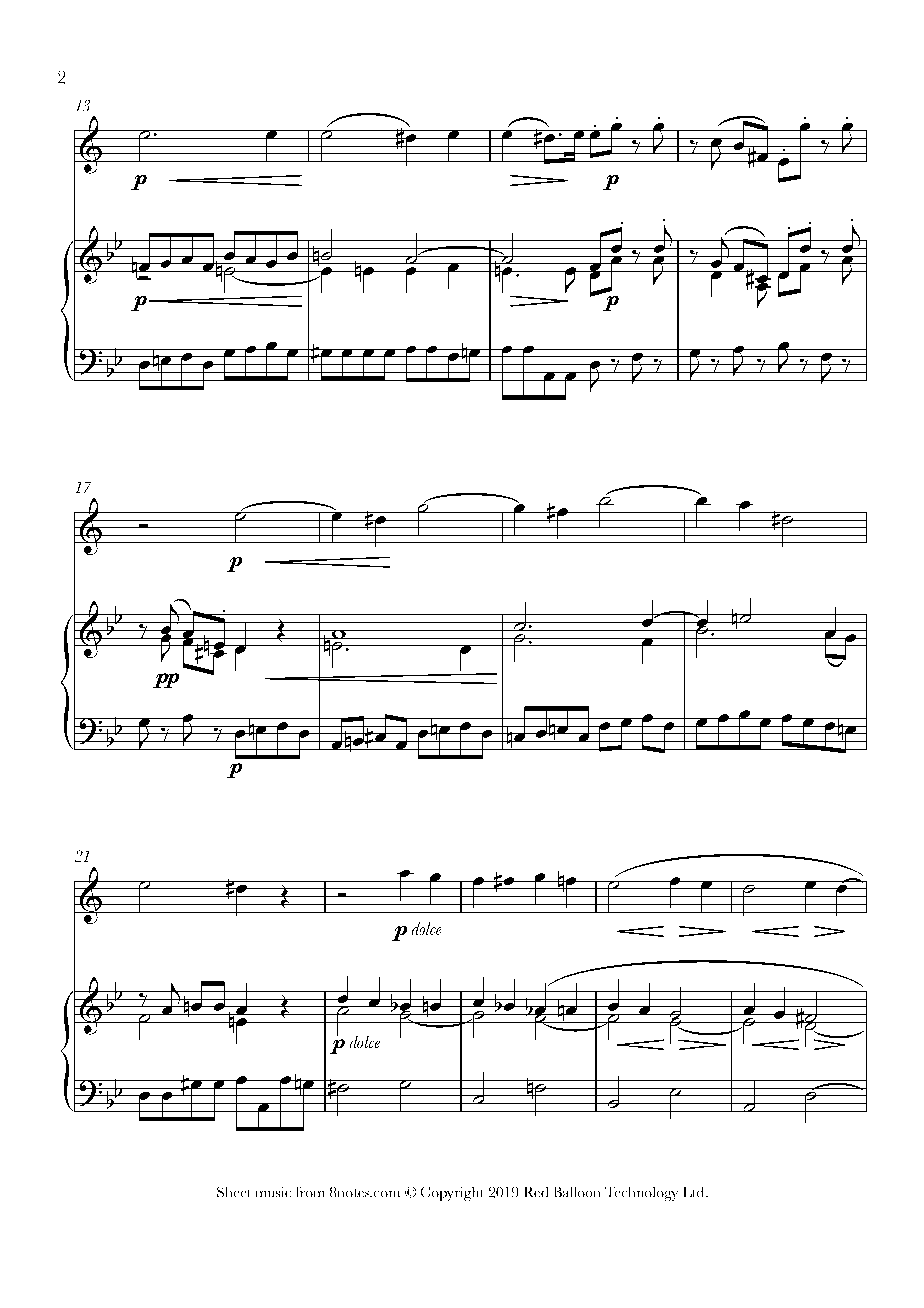 Pergolesi - Stabat Mater Sheet Music For Clarinet - 8notes.com