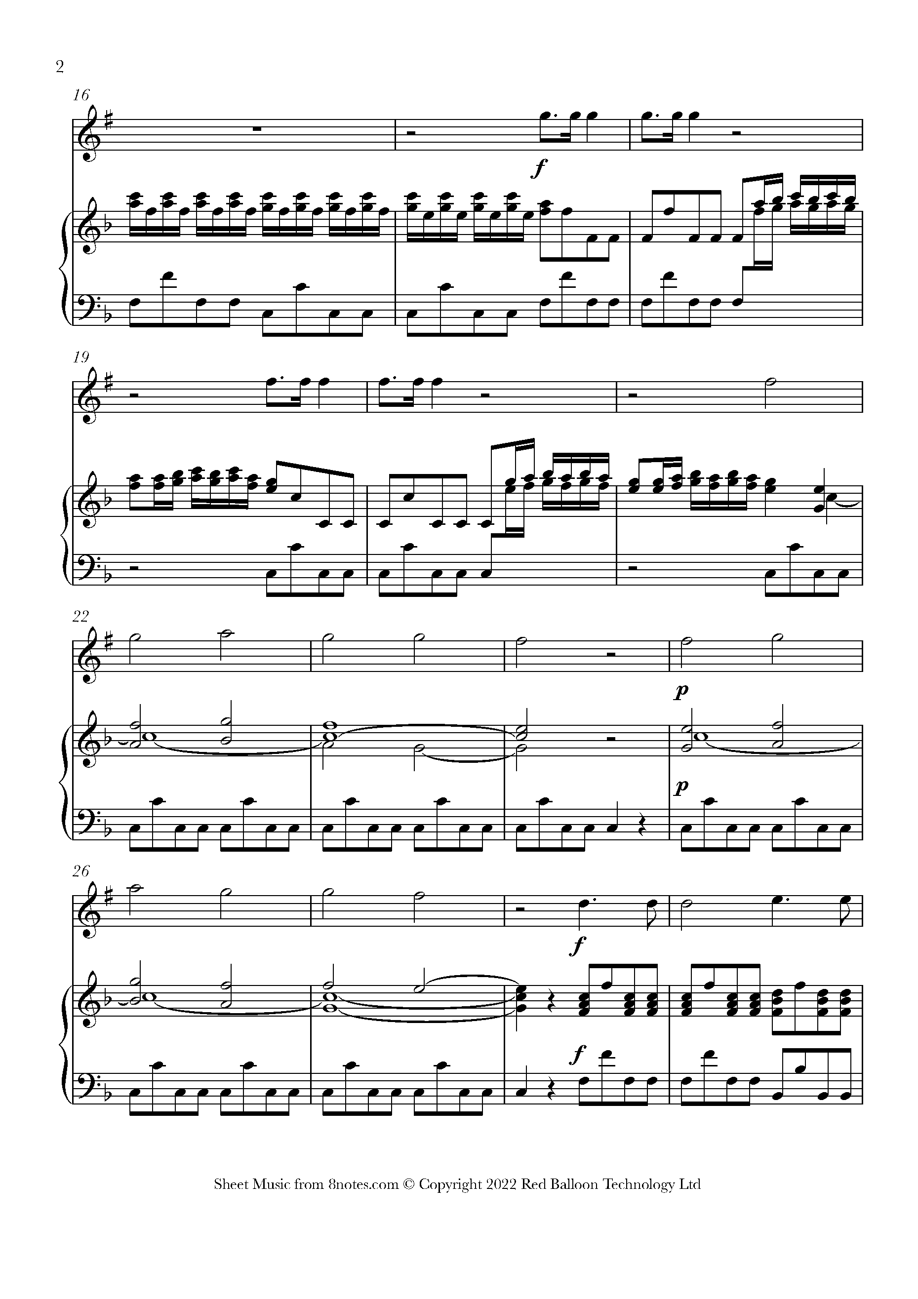 Vivaldi Gloria Sheet Music For Clarinet 8333