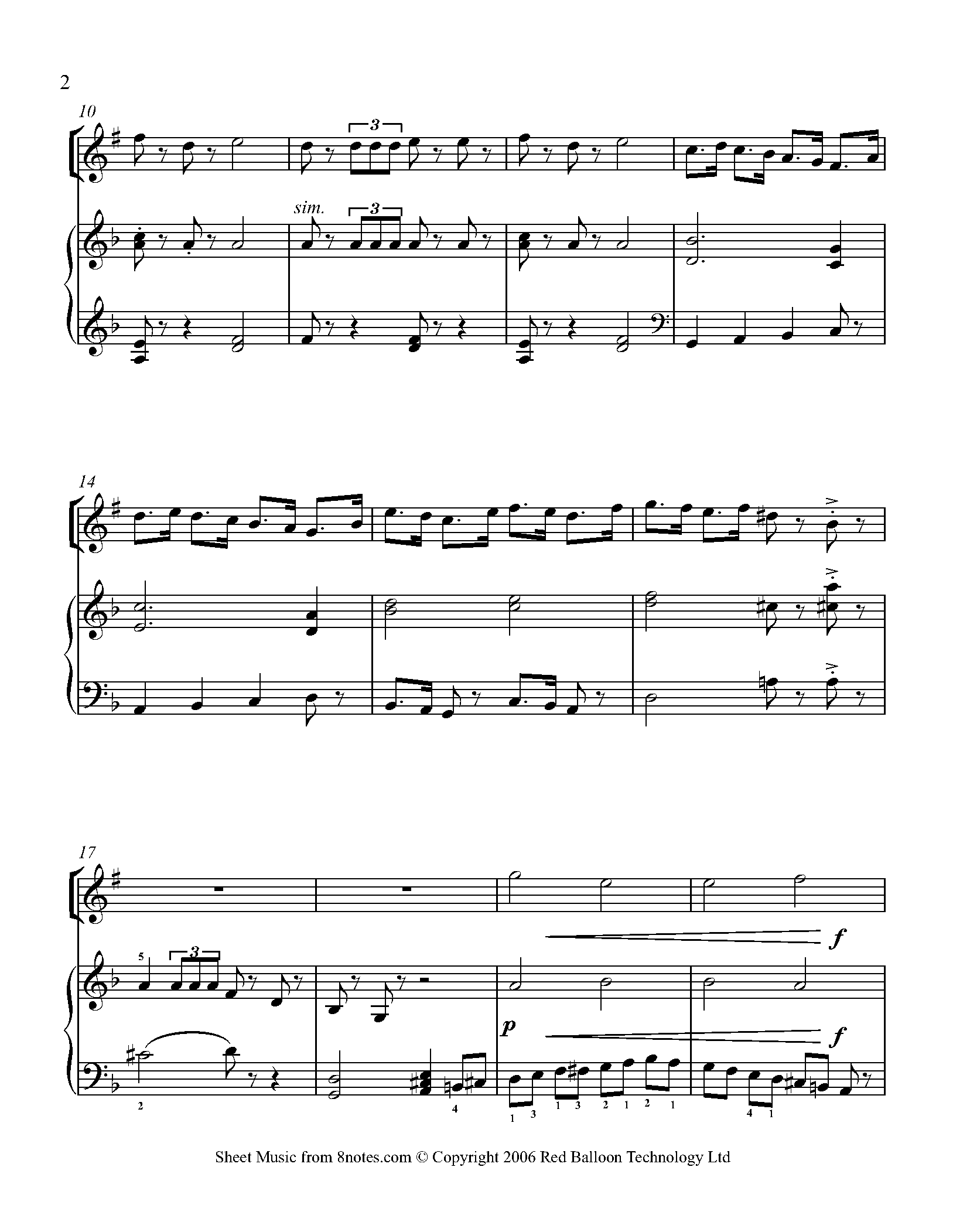 Tchaikovsky - March from The Nutcracker Sheet music for Euphonium ...