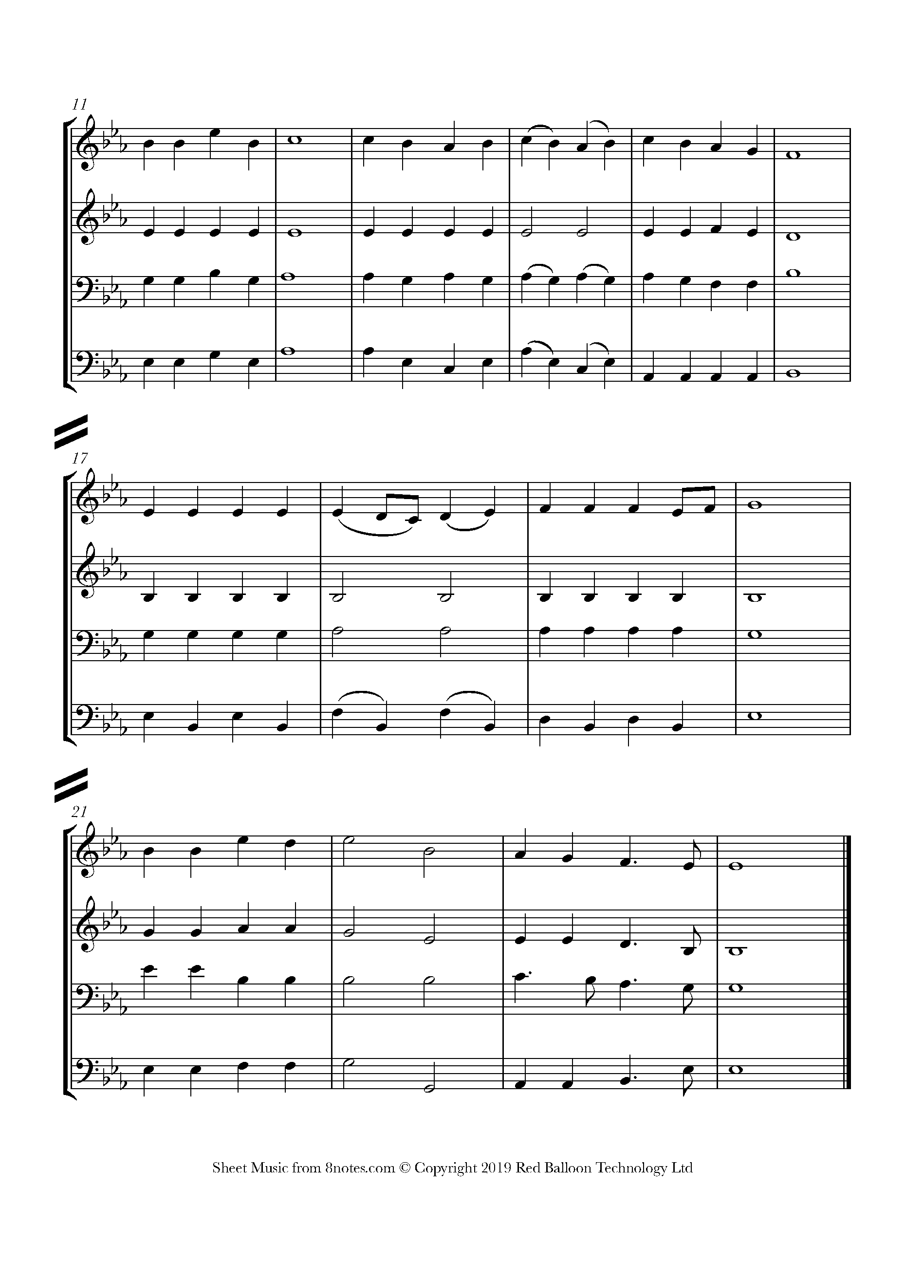 Sullivan, Arthur - Onward, Christian Soldiers Sheet music for Flexible ...