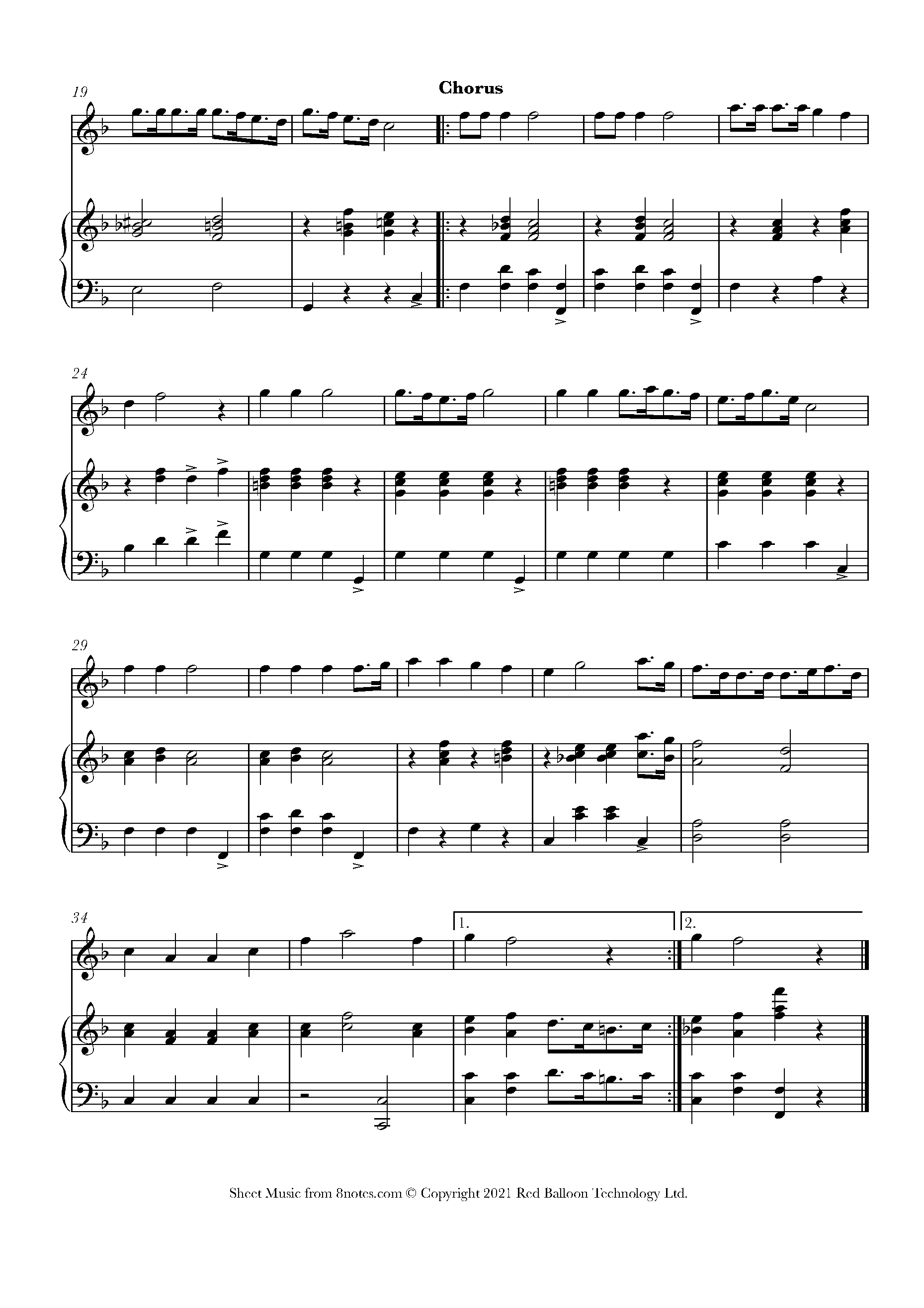 Collins - Any Old Iron? Sheet music for Flute - 8notes.com