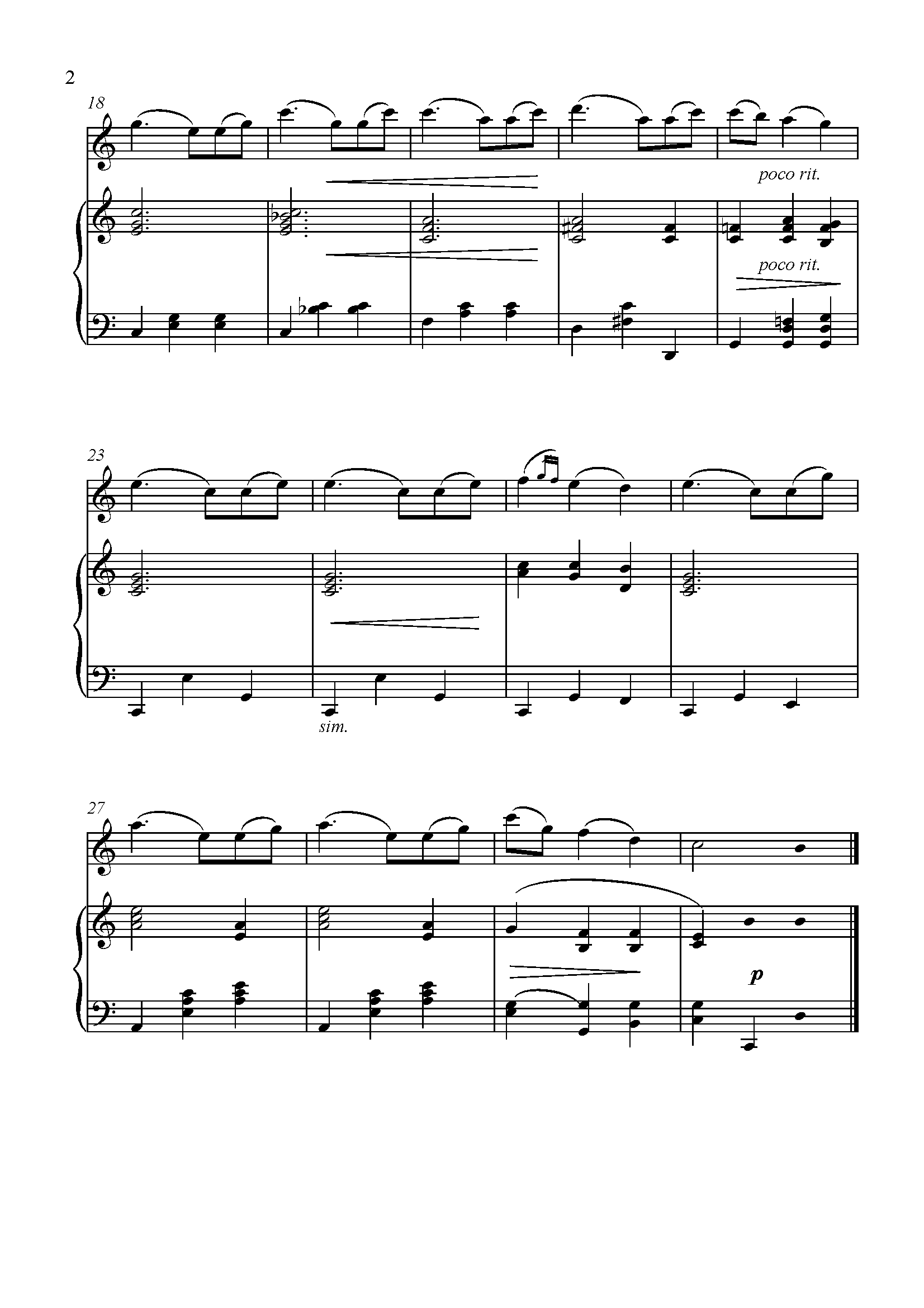 Brahms - Waltz Sheet music for Flute - 8notes.com