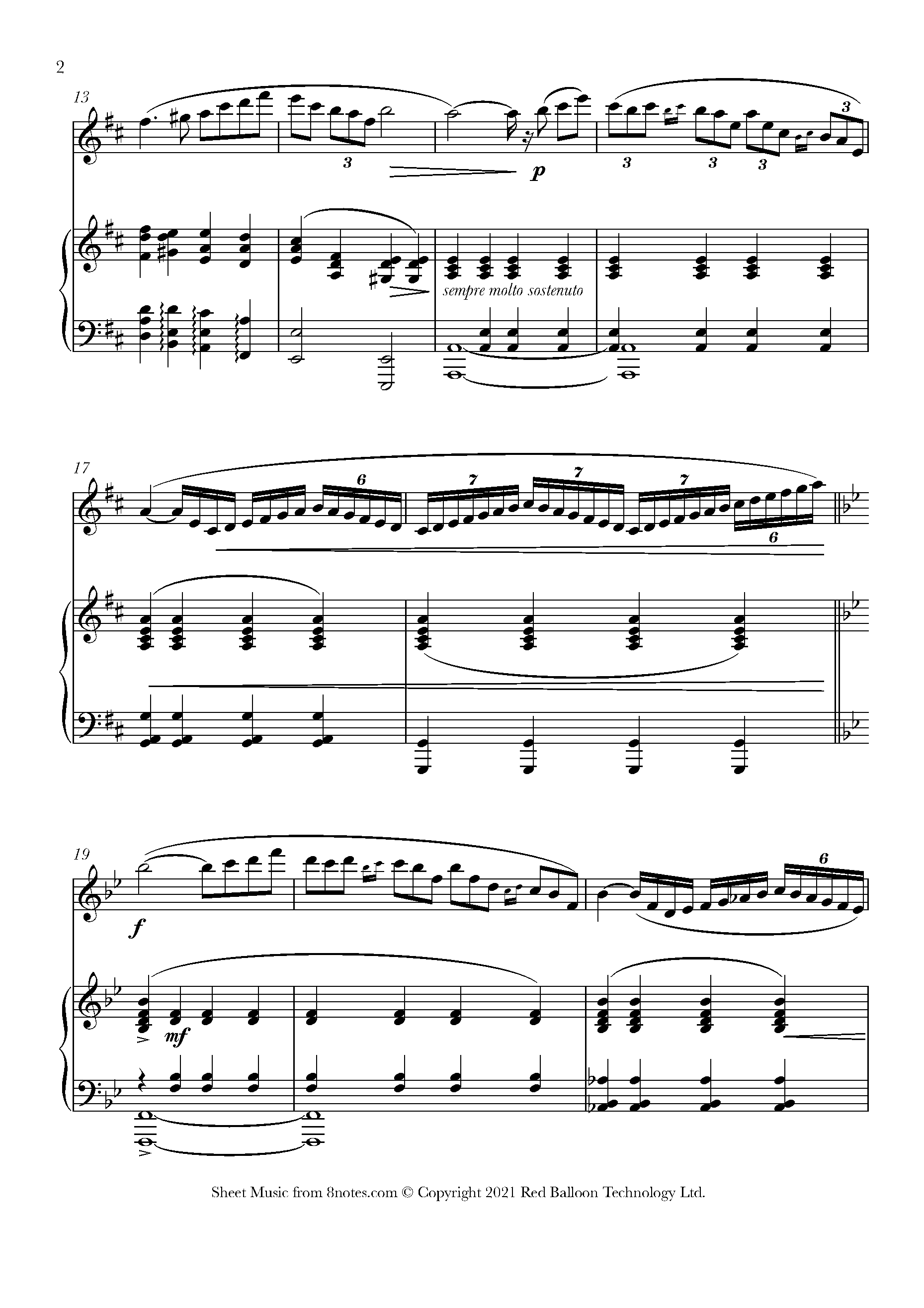 ﻿Chaminade - Concertino Op. 107 Sheet music for Flute - 8notes.com