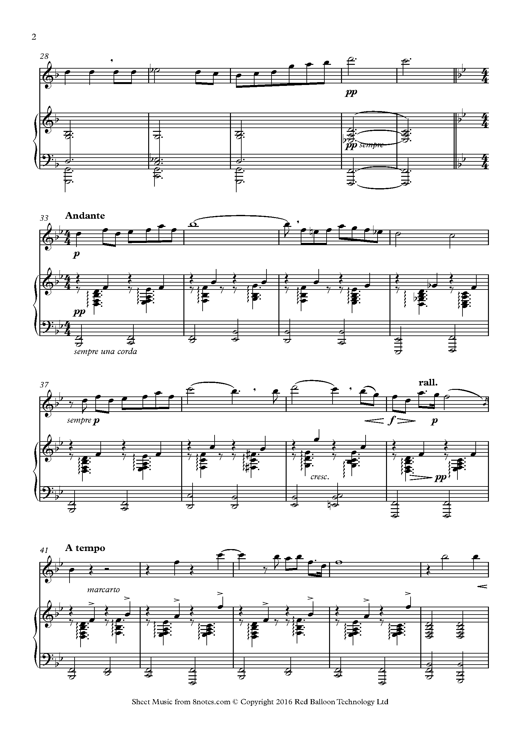 Godard - Berceuse from Jocelyn Sheet music for Flute - 8notes.com