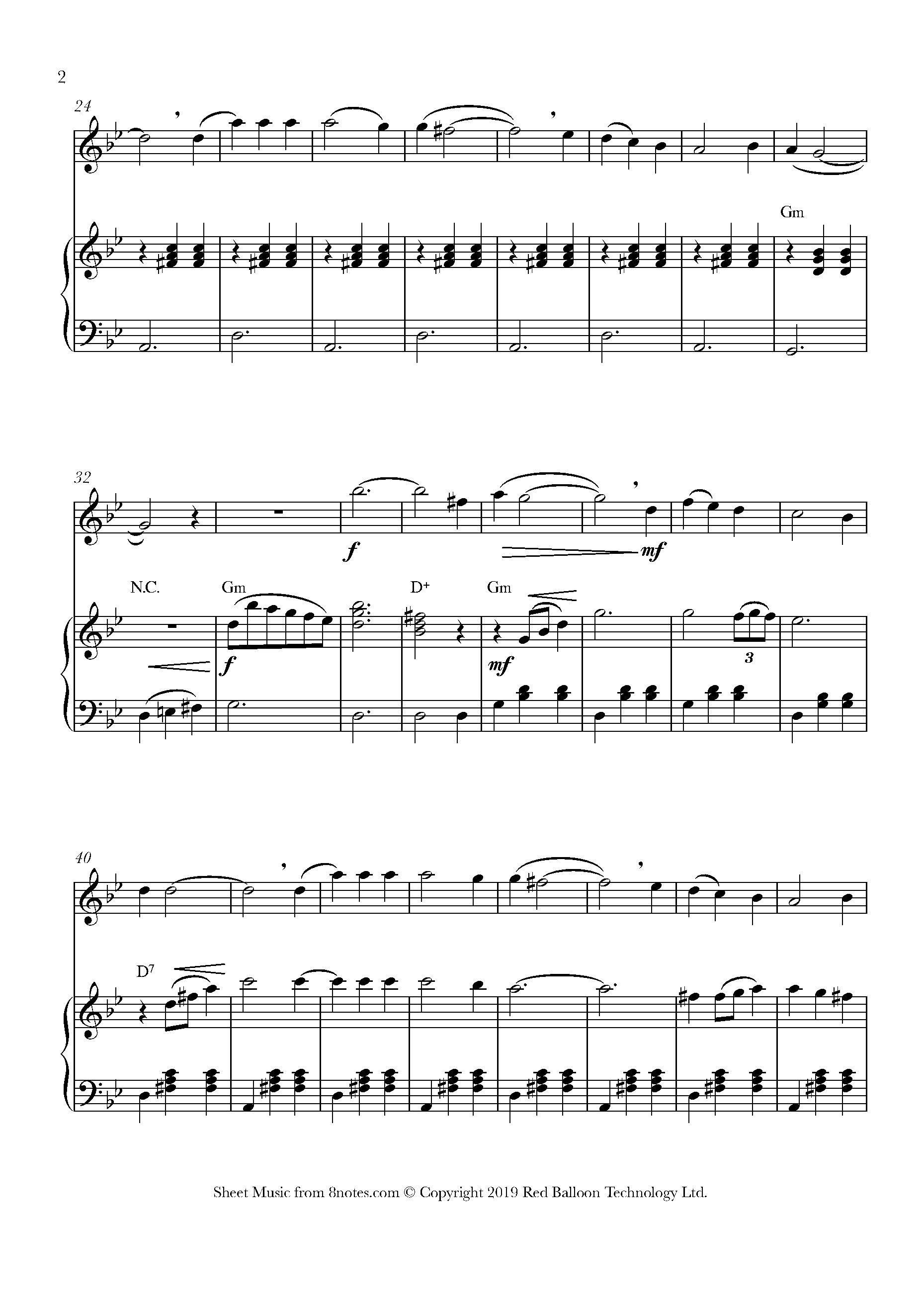 La Sandunga (Mexican Traditional Song) Sheet music for Flute - 8notes.com