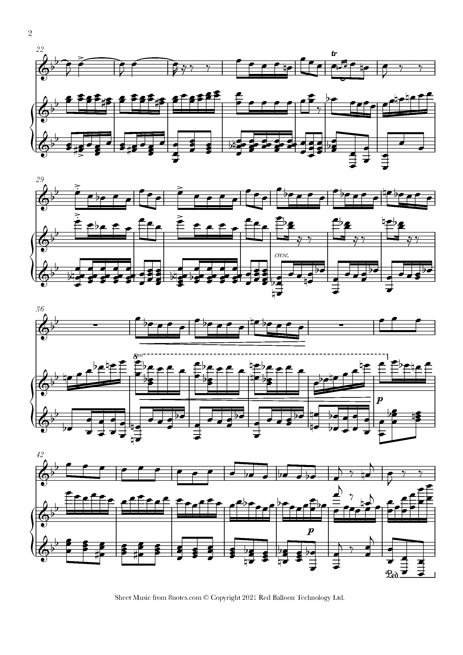 Mendelssohn - Scherzo from A Midsummer Night's Dream Sheet music for ...