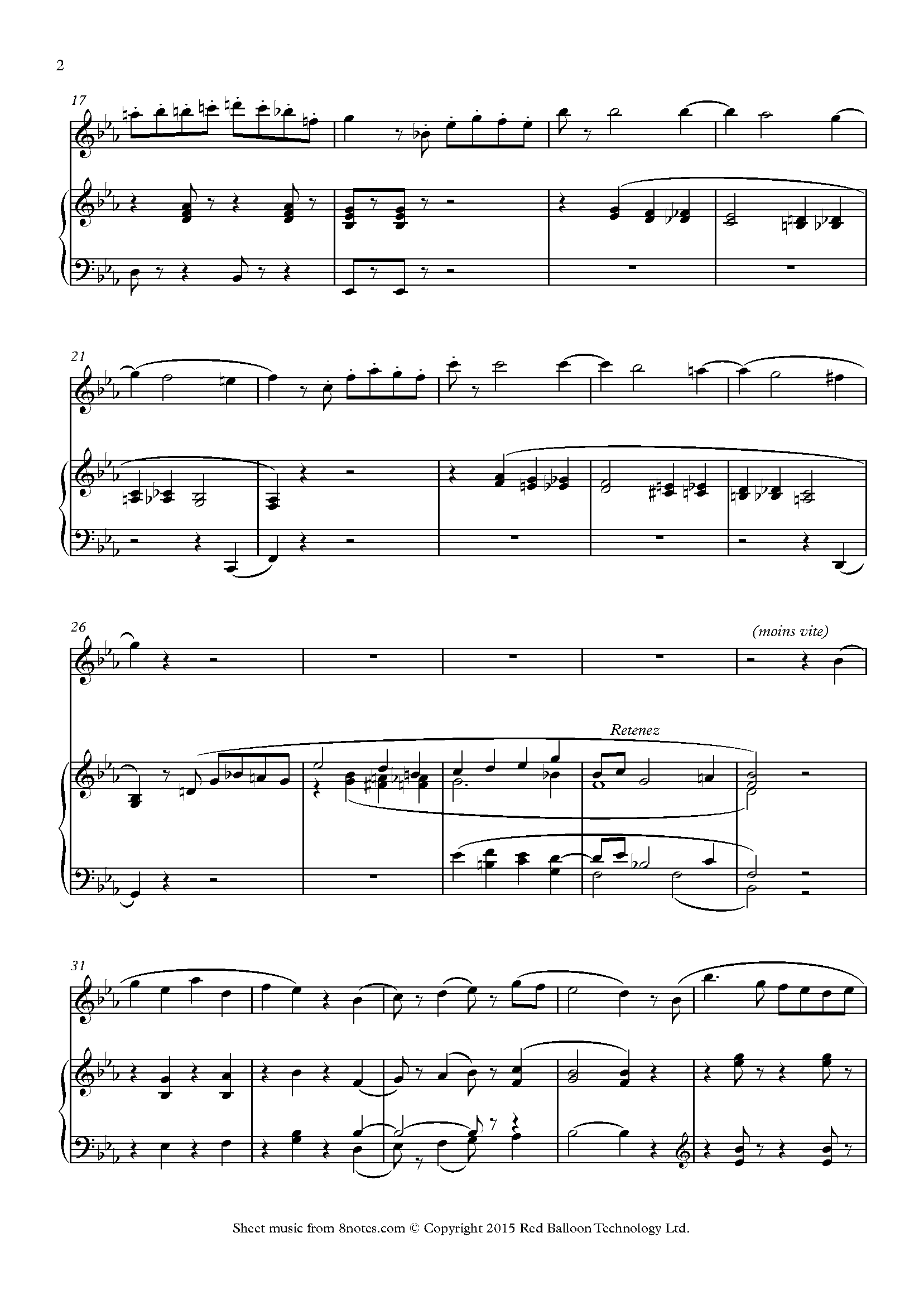 ﻿Lefébure-Wély - Sortie Sheet music for Flute - 8notes.com