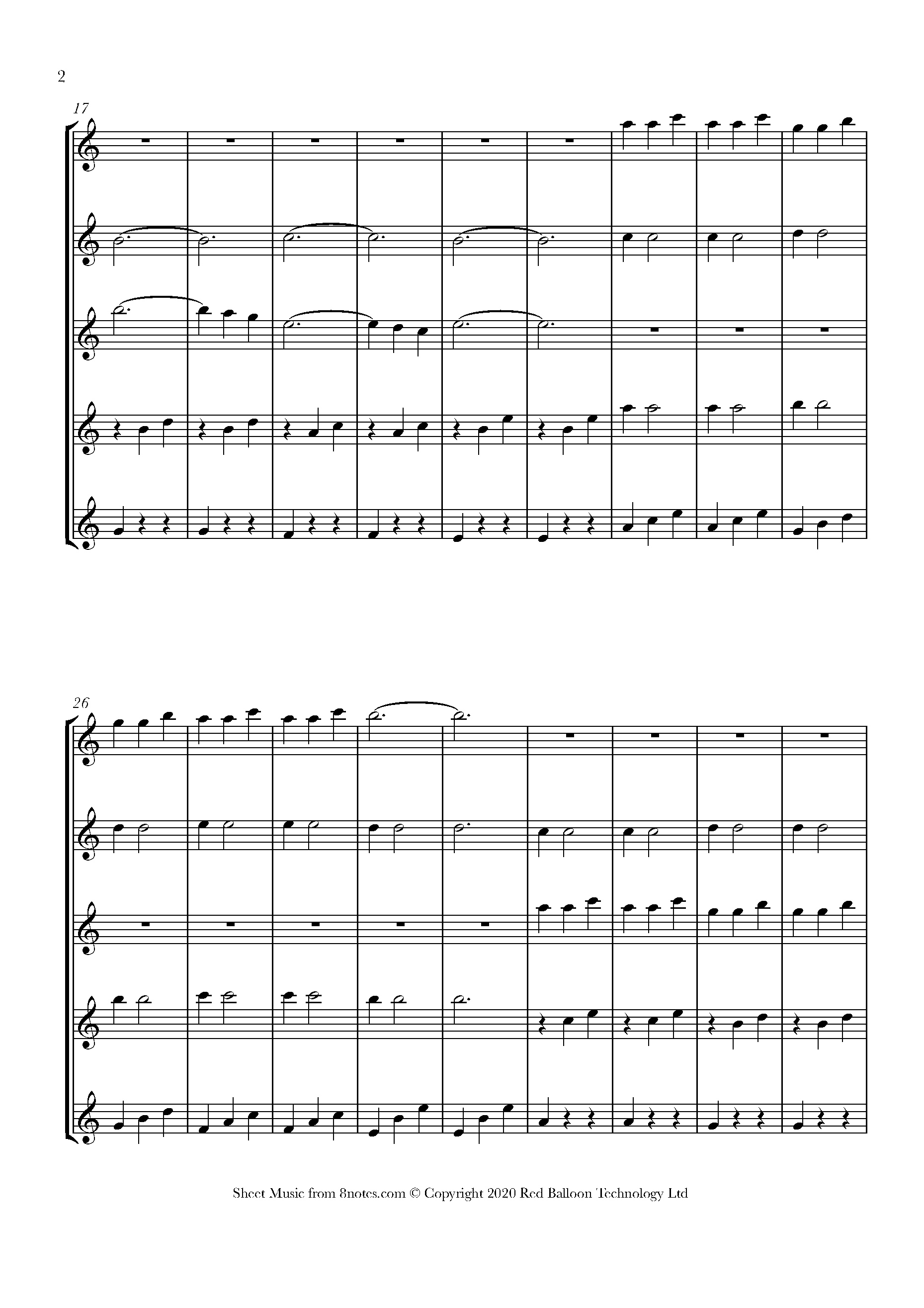 David Bruce - Spanish Violin Sheet music for Flute Choir - 8notes.com