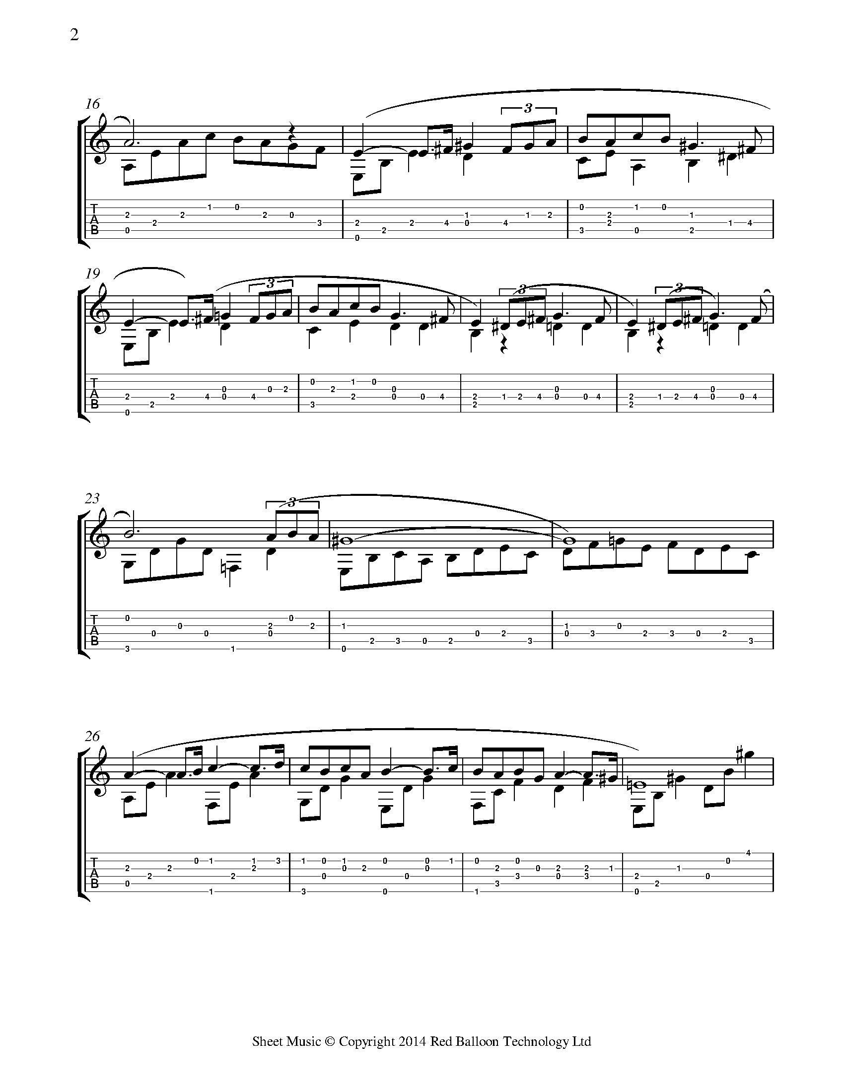 pavane op 50 guitar tab