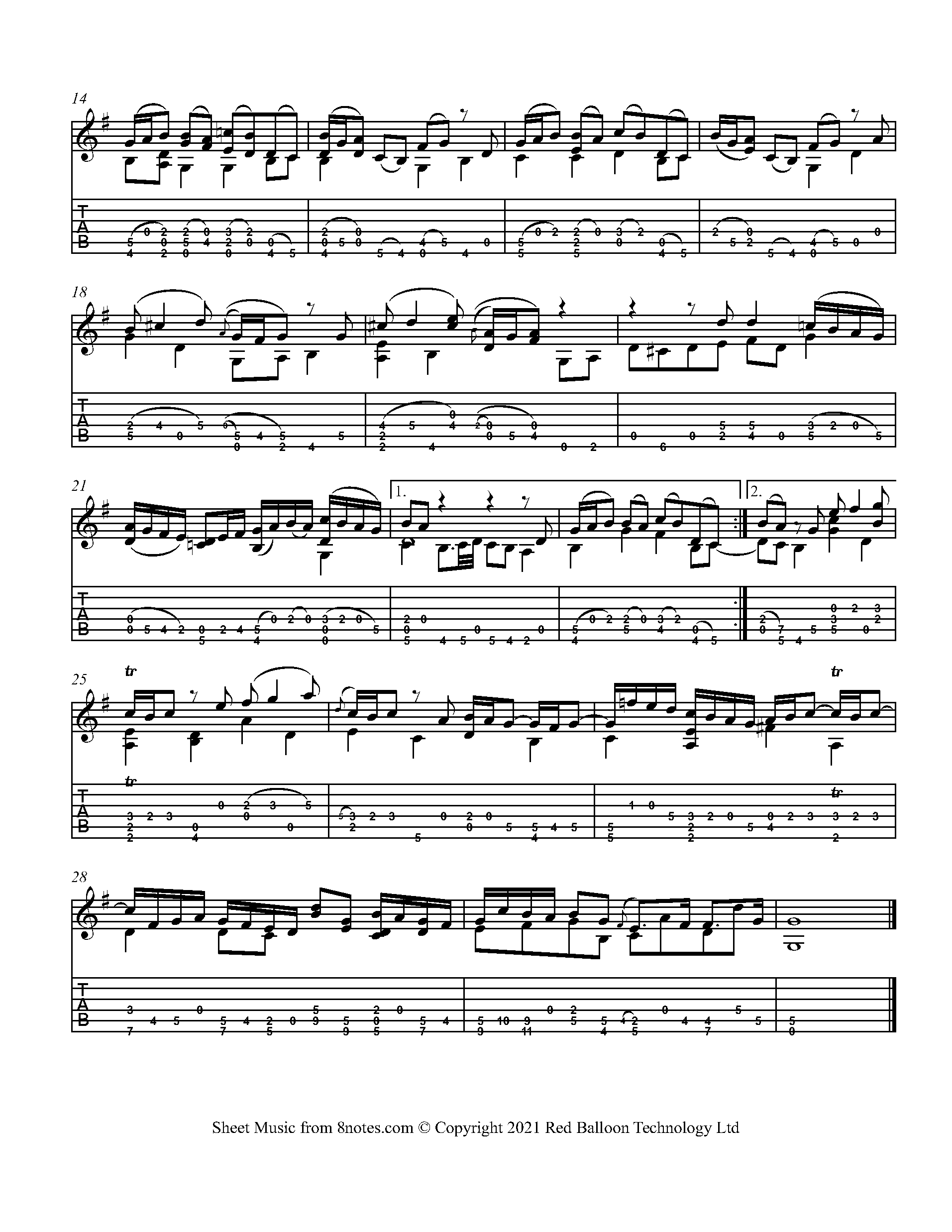 Bach - Watchet Auf (Sleepers Awake) Sheet music for Mandolin - 8notes.com