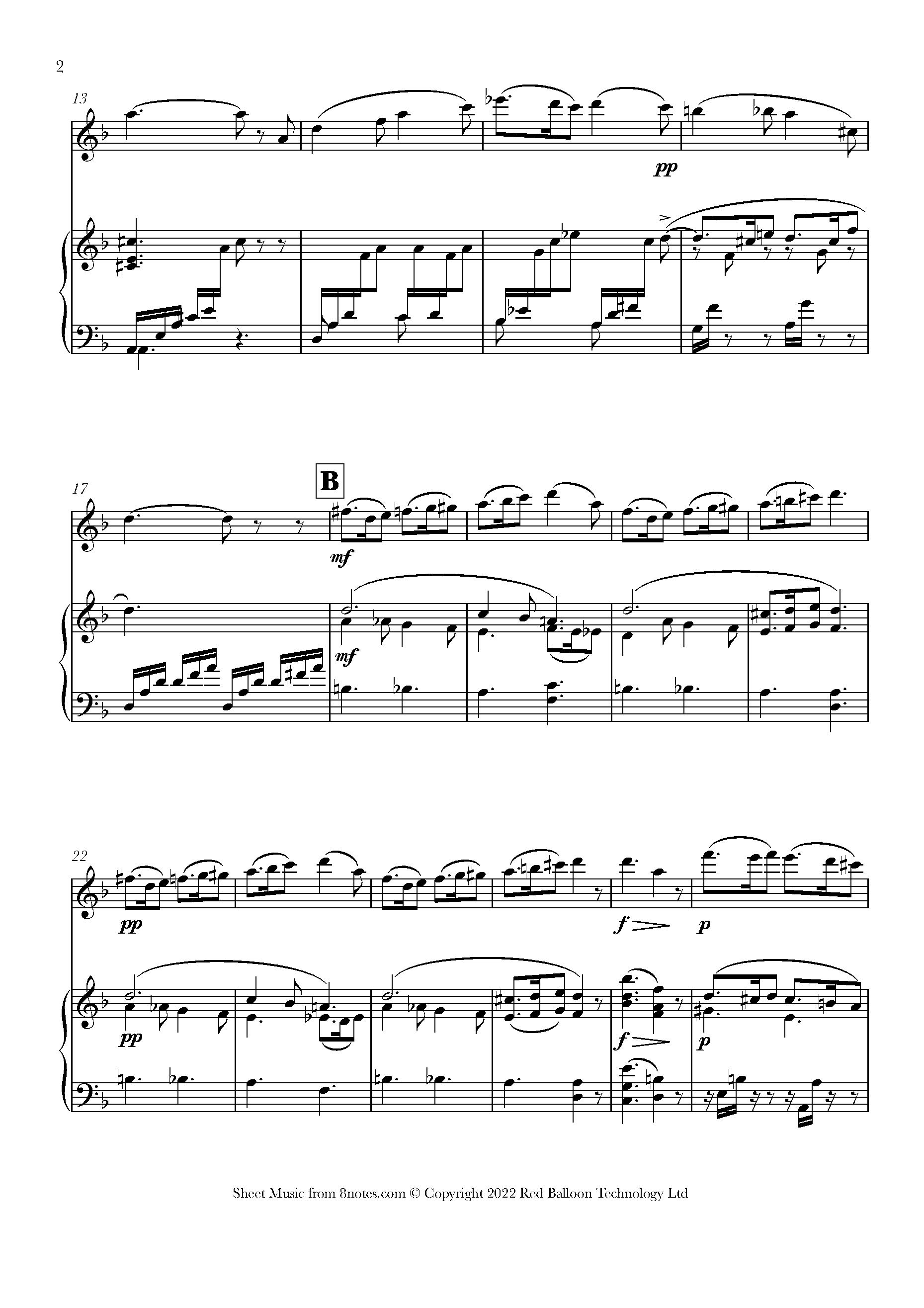 ﻿Fauré - Sicilienne Op. 78 Sheet music for Oboe - 8notes.com