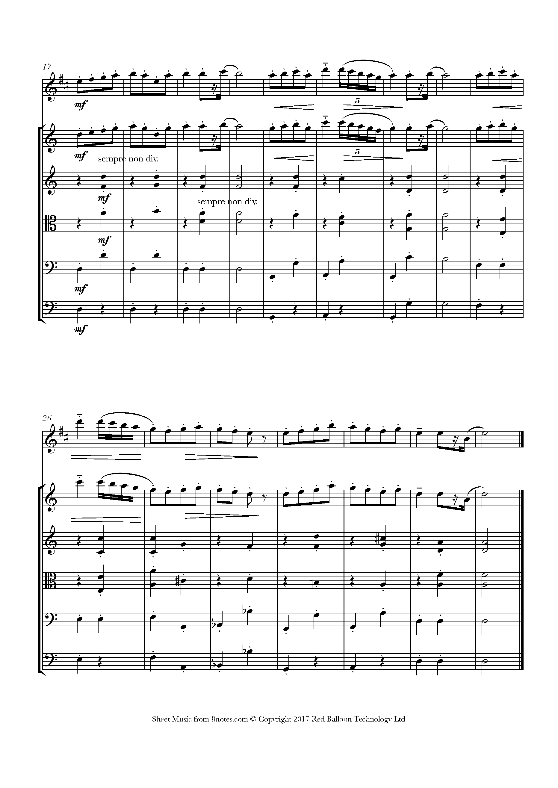 ﻿Bartók - ﻿Romanian Folk Dance No. 2 Brâul Sheet music for Orchestra ...