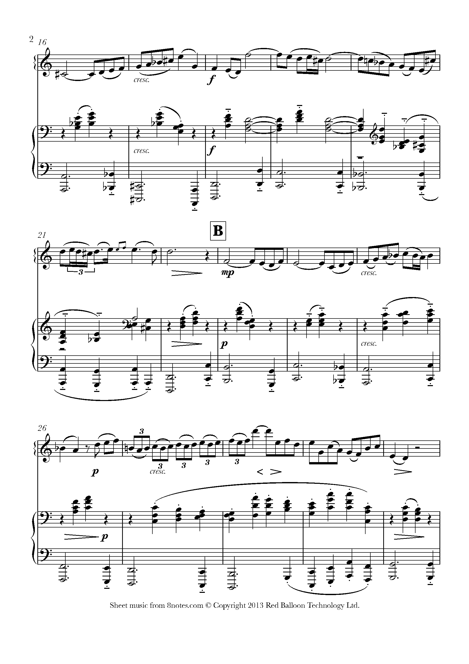 Bach - Arioso From Cantata BWV 156 Sheet Music For Percussion - 8notes.com