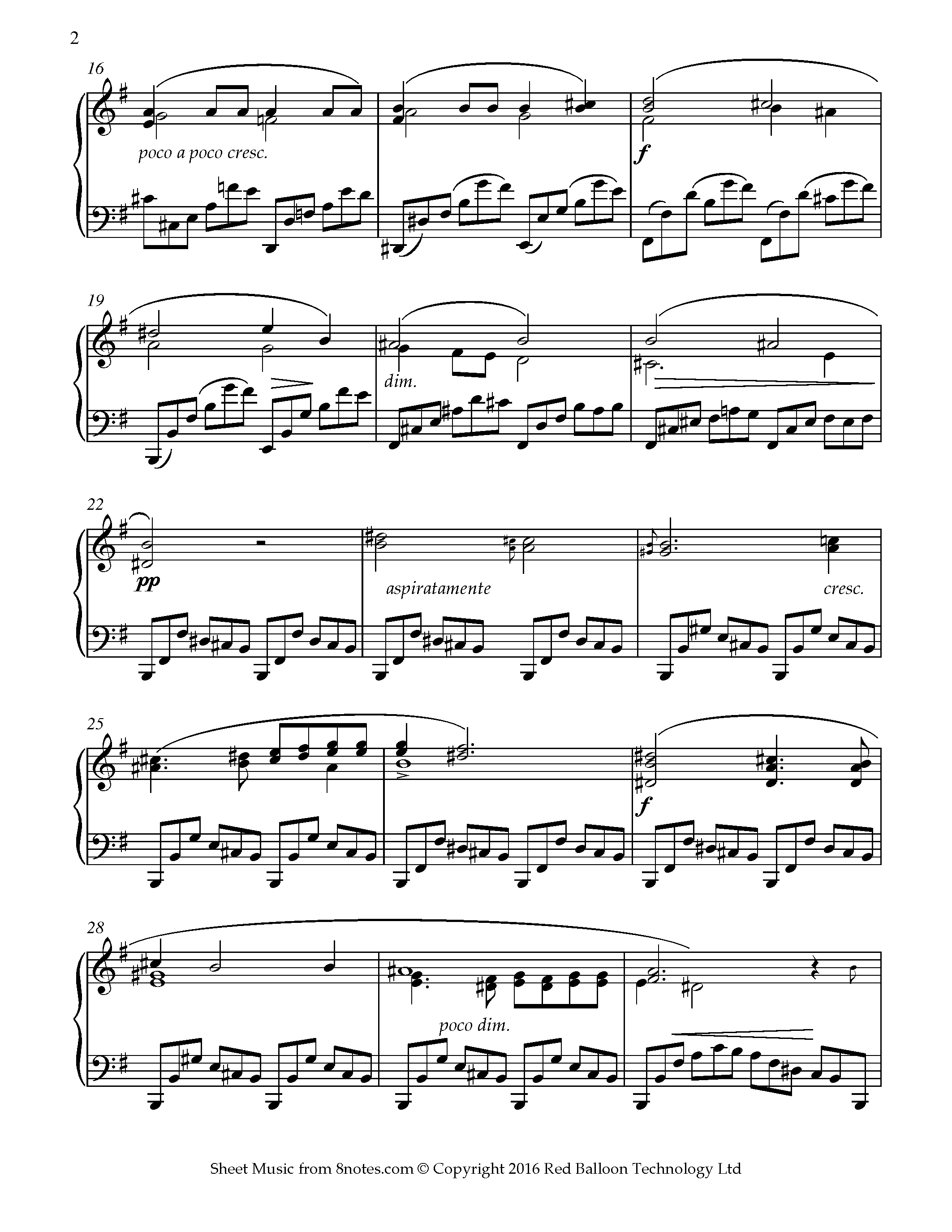 ﻿Chopin - Nocturne op.72 no.1 Sheet music for Piano - 8notes.com