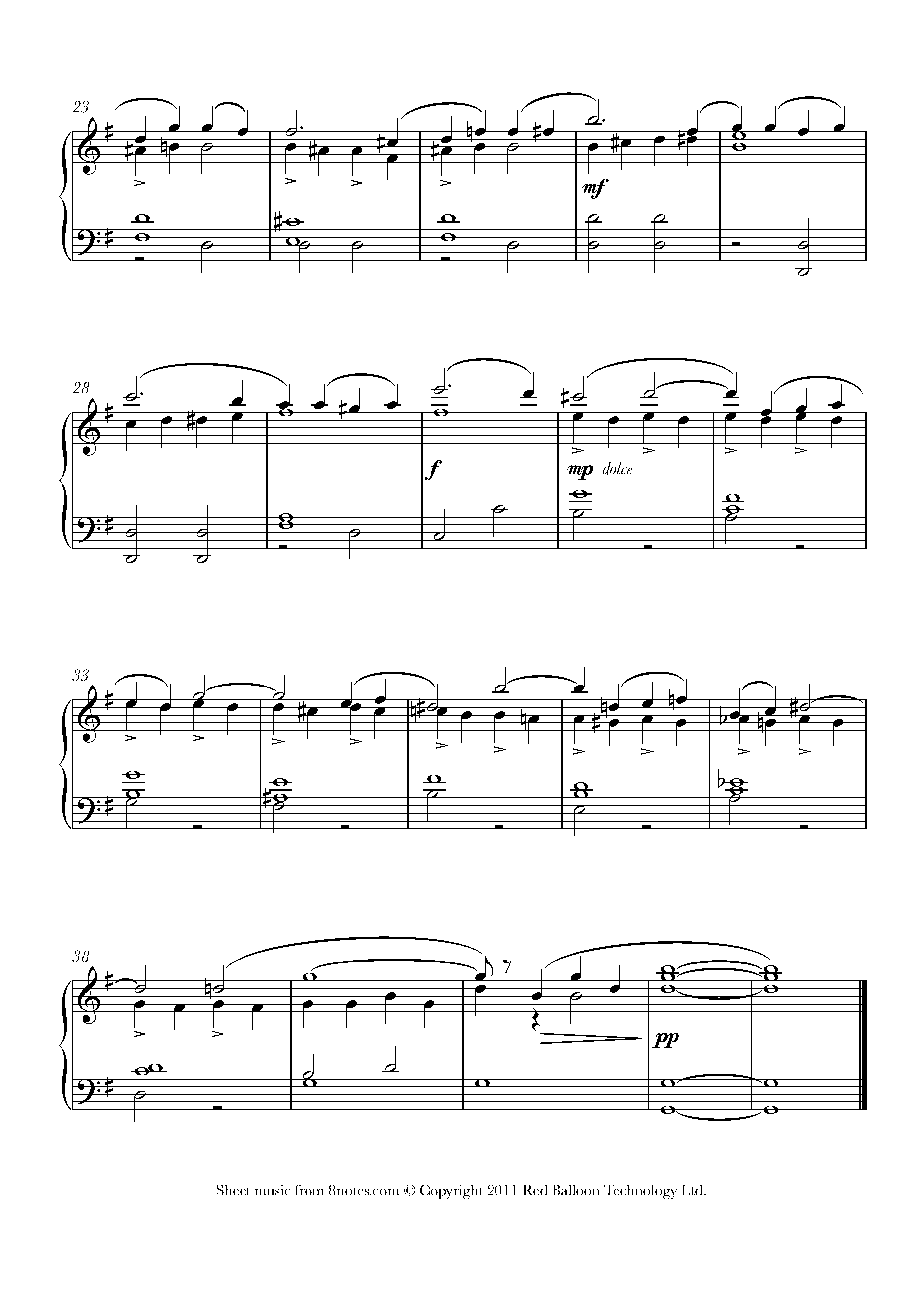 Tchaikovsky Theme From Romeo And Juliet Fantasy Overture Sheet Music