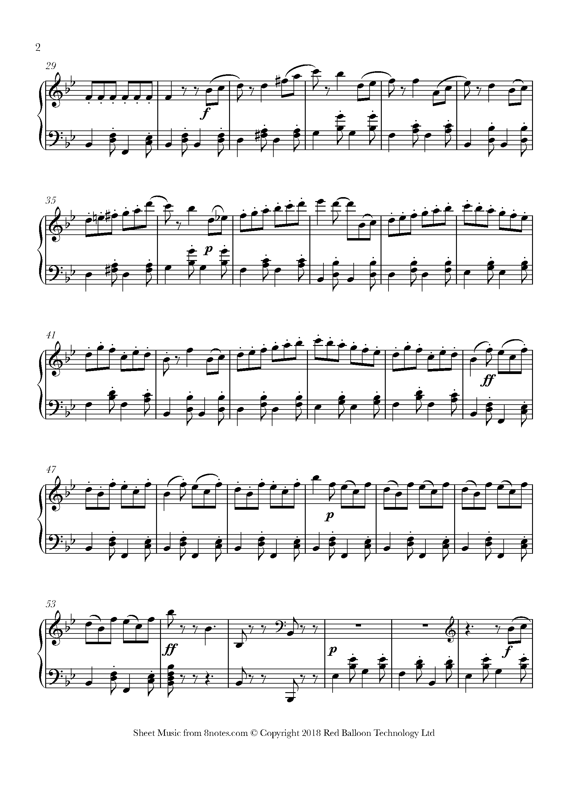 Sarasate - Zapateado Sheet music for Piano - 8notes.com