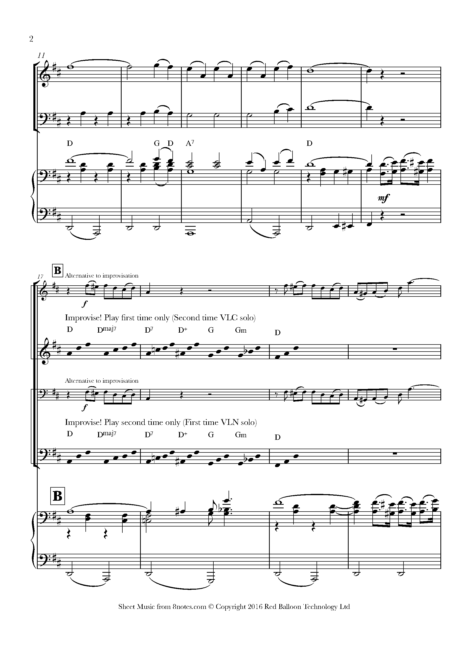 Percy Wenrich - Moonlight Bay Sheet music for Piano Trio - 8notes.com