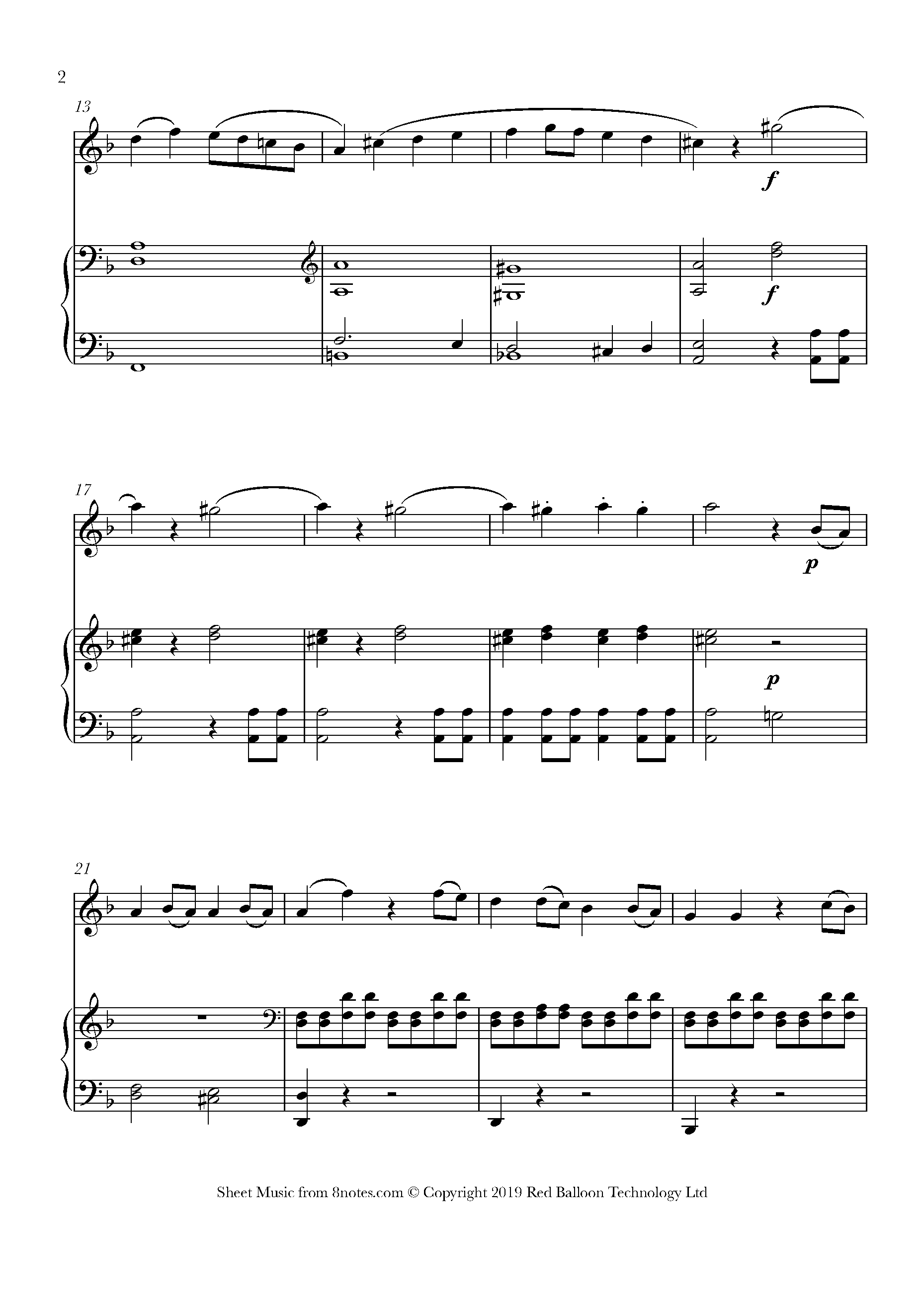 Mozart - Symphony no. 40 1st mvt Sheet music for Recorder - 8notes.com