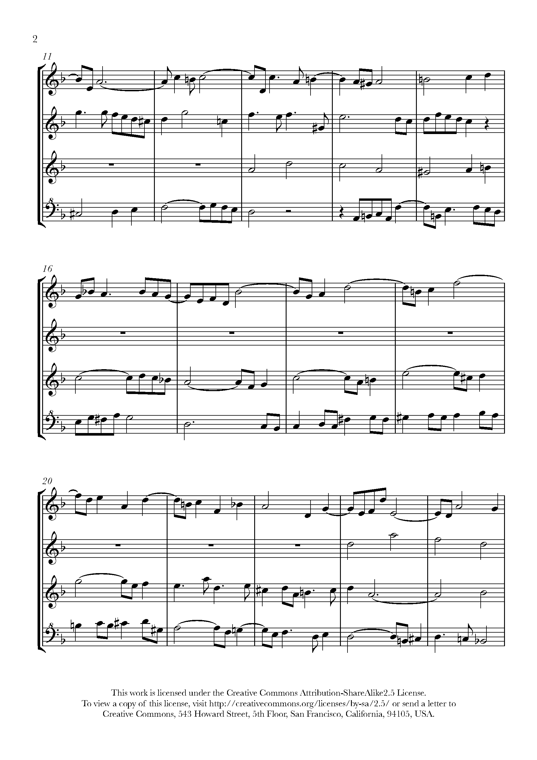 Bach - Contrapunctus 1 from Art of Fugue Sheet music for Recorder ...