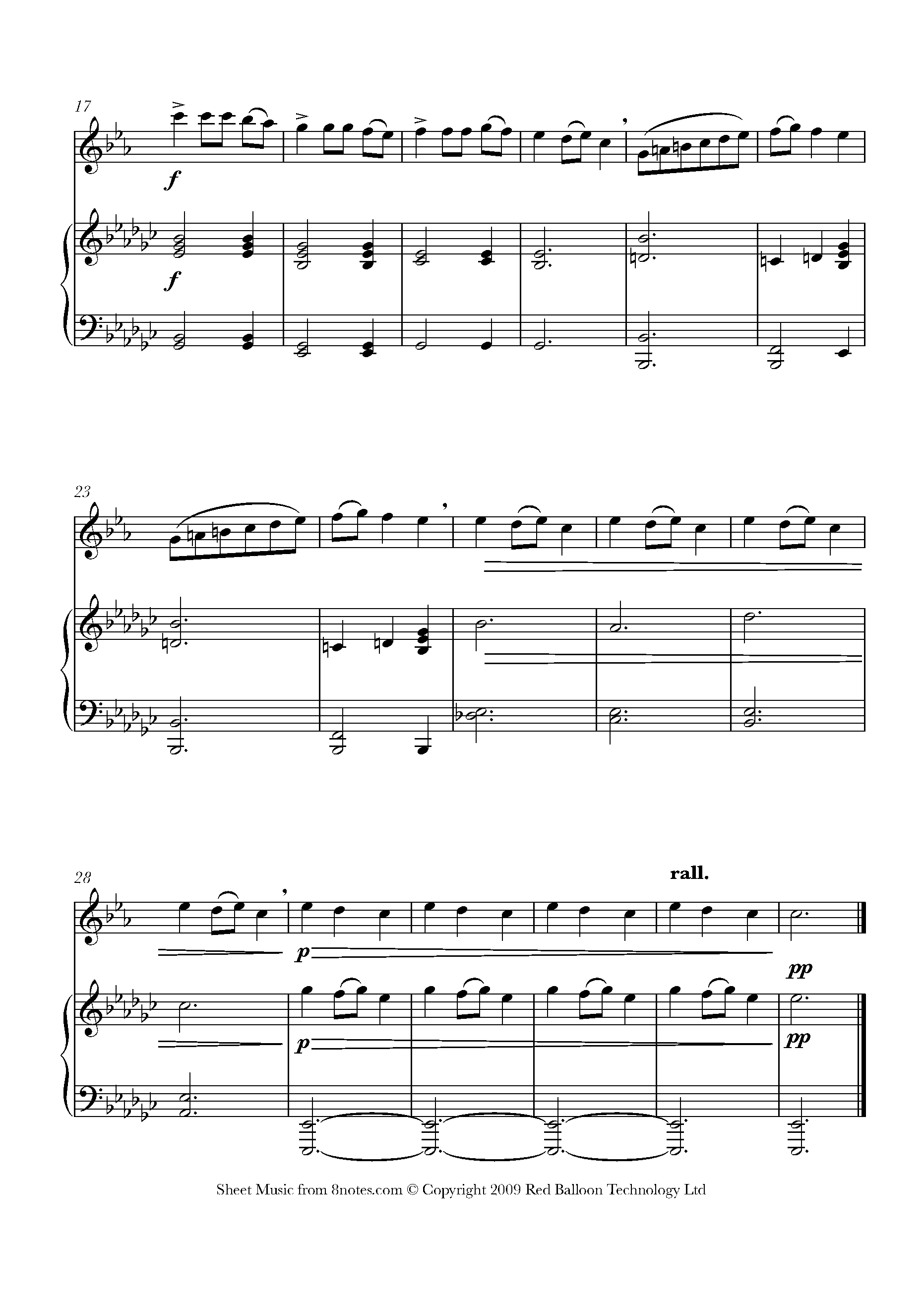 Carol of the Bells Sheet music for Saxophone - 8notes.com