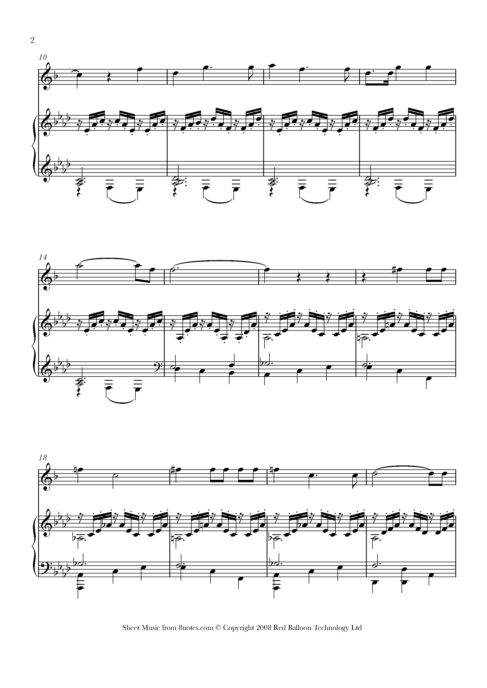 ﻿Fauré - In Paradisum from Reqiuem Sheet music for Saxophone - 8notes.com