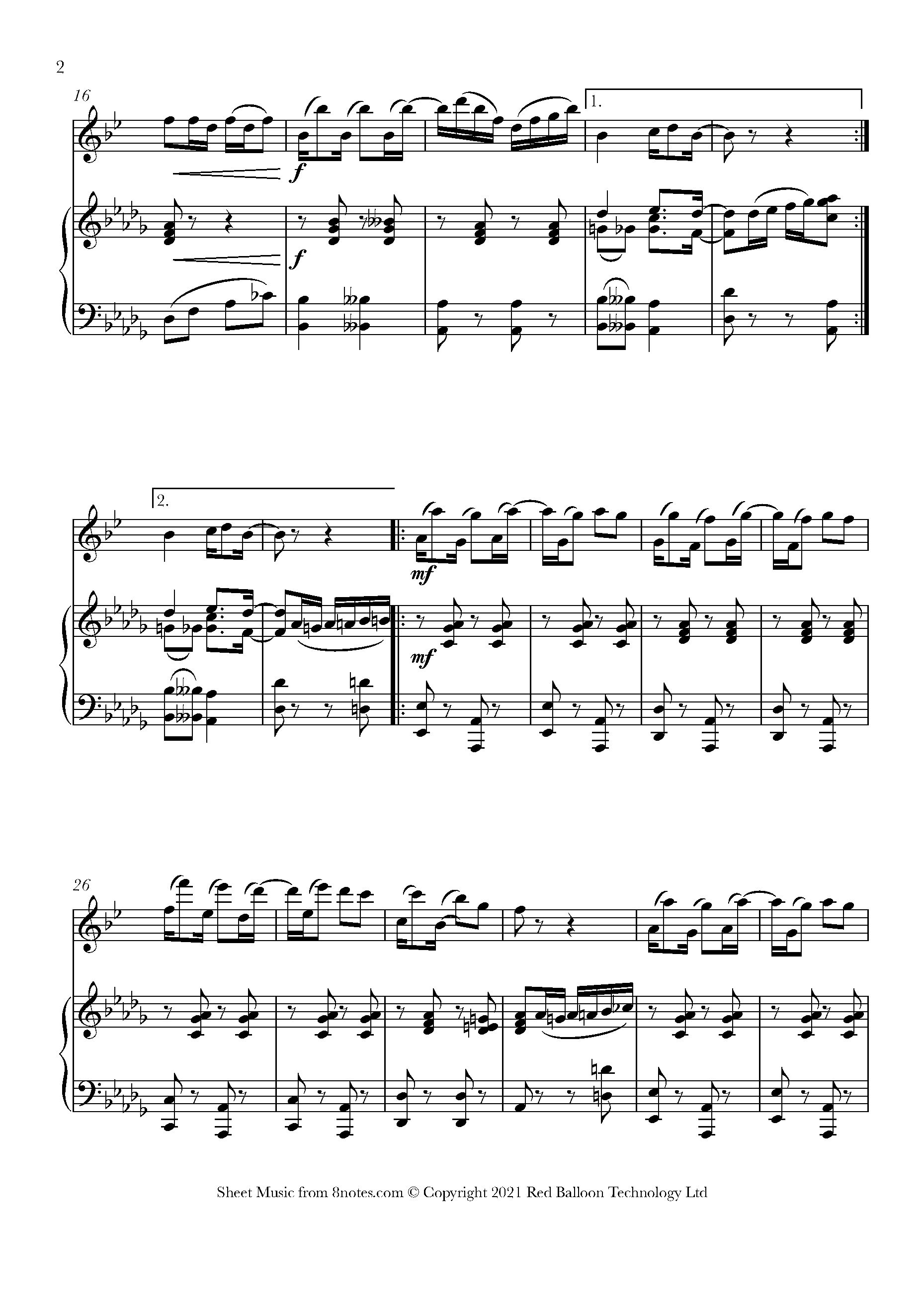 Scott Joplin - Pineapple Rag Sheet music for Saxophone - 8notes.com