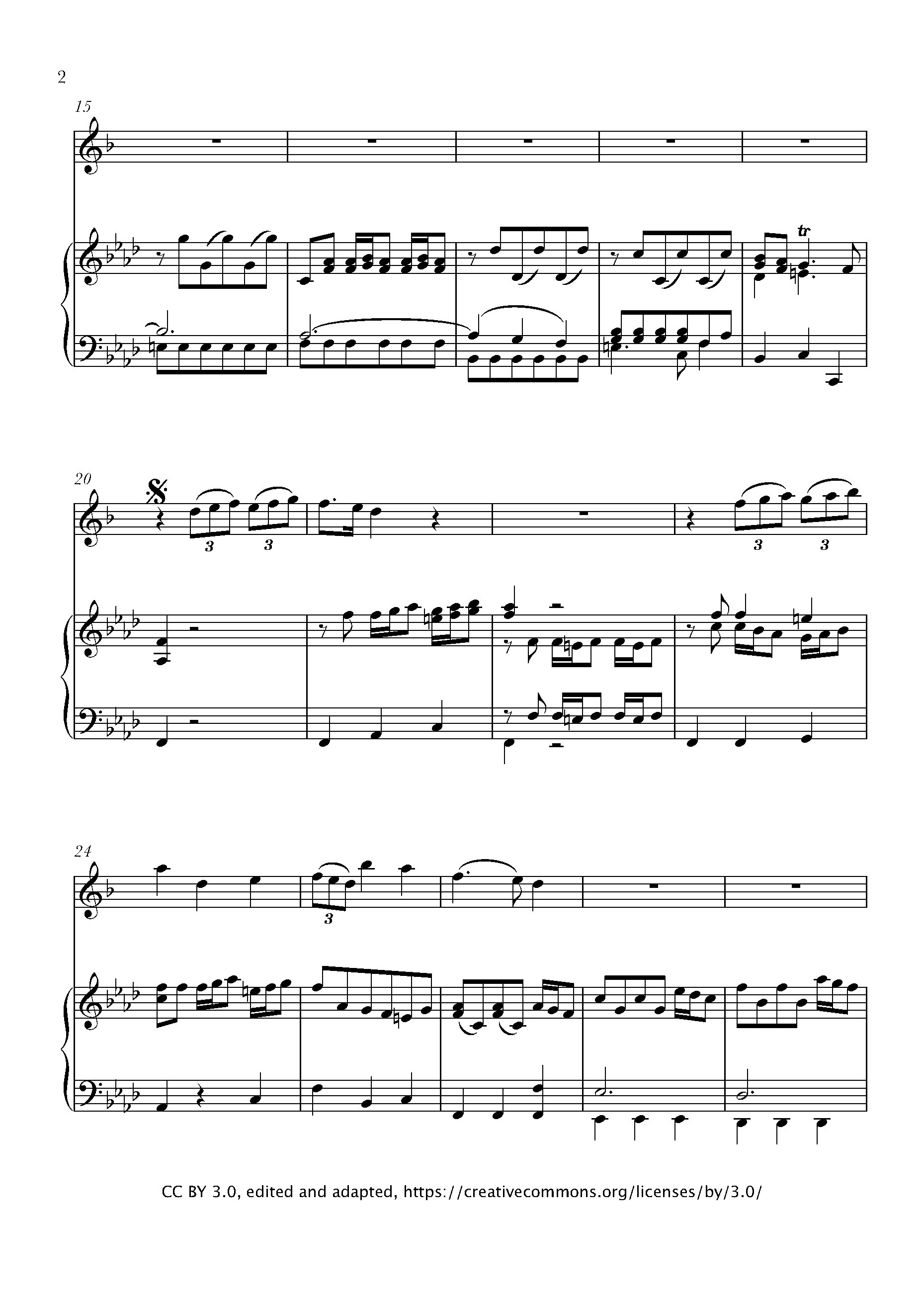 Handel - Scherza Infida from Ariodante Sheet music for Saxophone ...