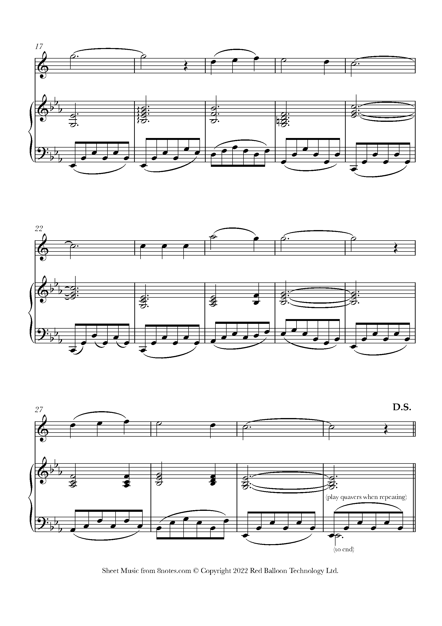 Un Canadien Errant (Canadian Trad.) Sheet music for Saxophone - 8notes.com